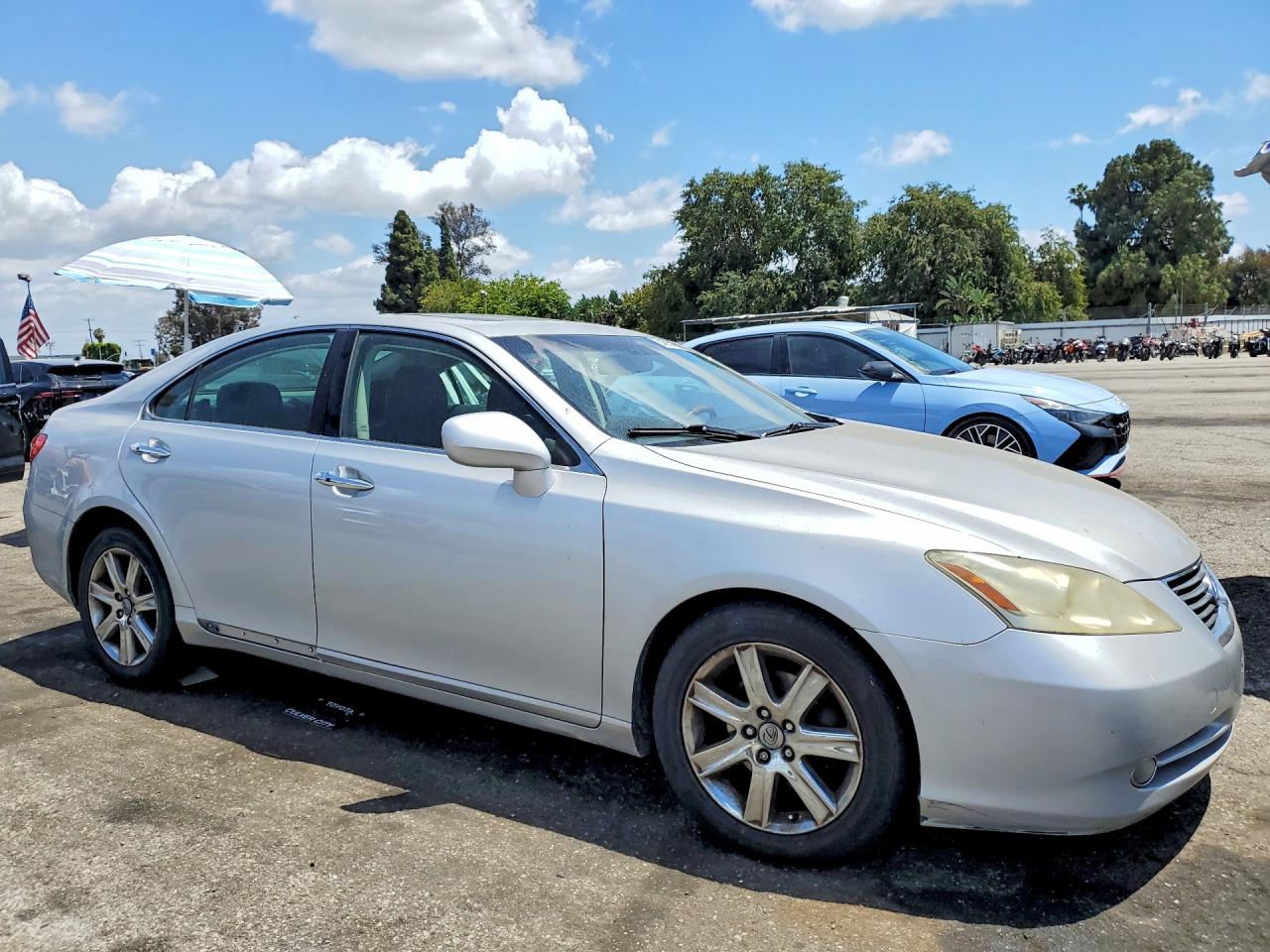 2007 Lexus Es 350 Silver vin: JTHBJ46G572104725