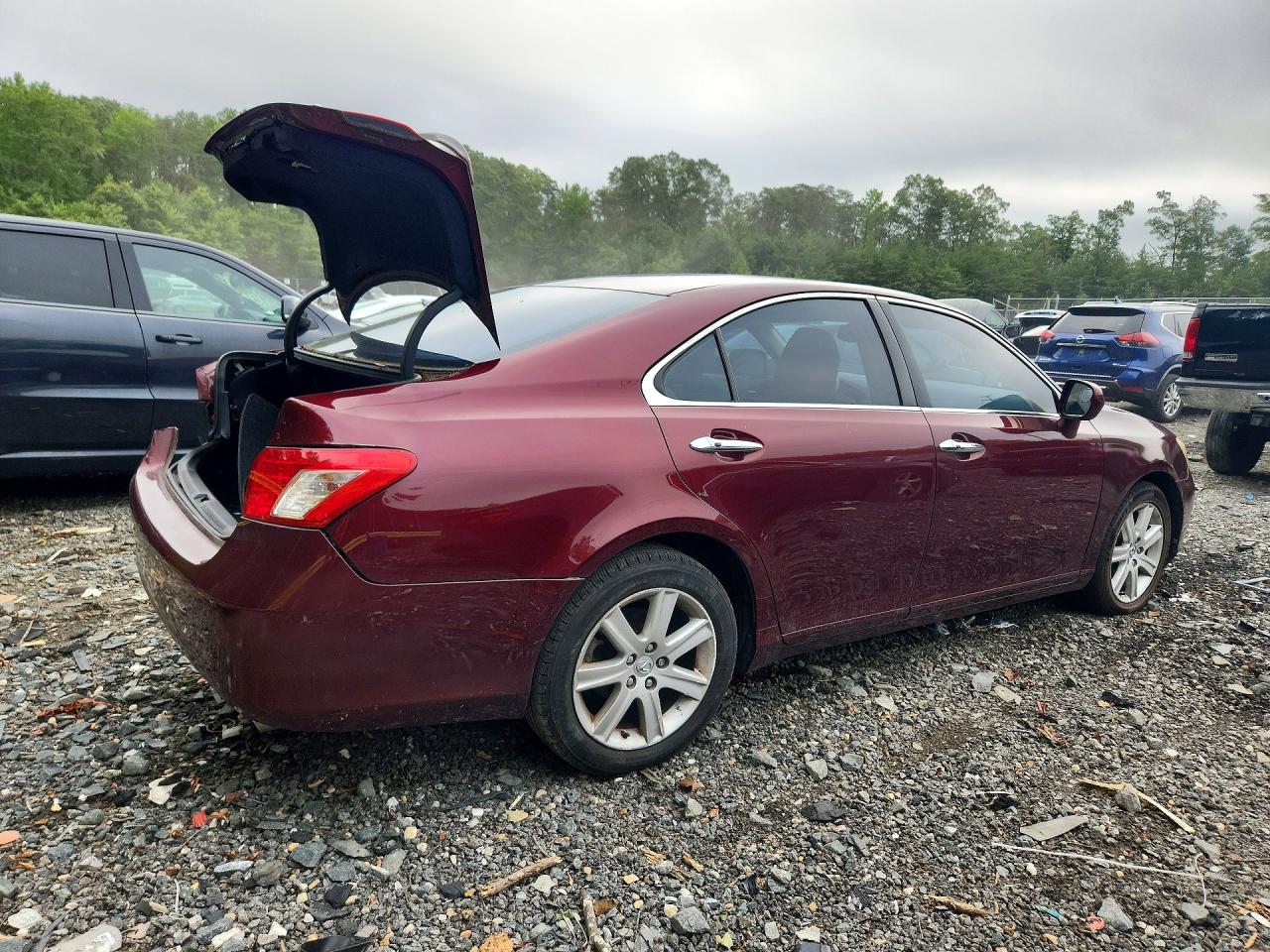 2007 Lexus Es 350 Burgundy vin: JTHBJ46G572107365