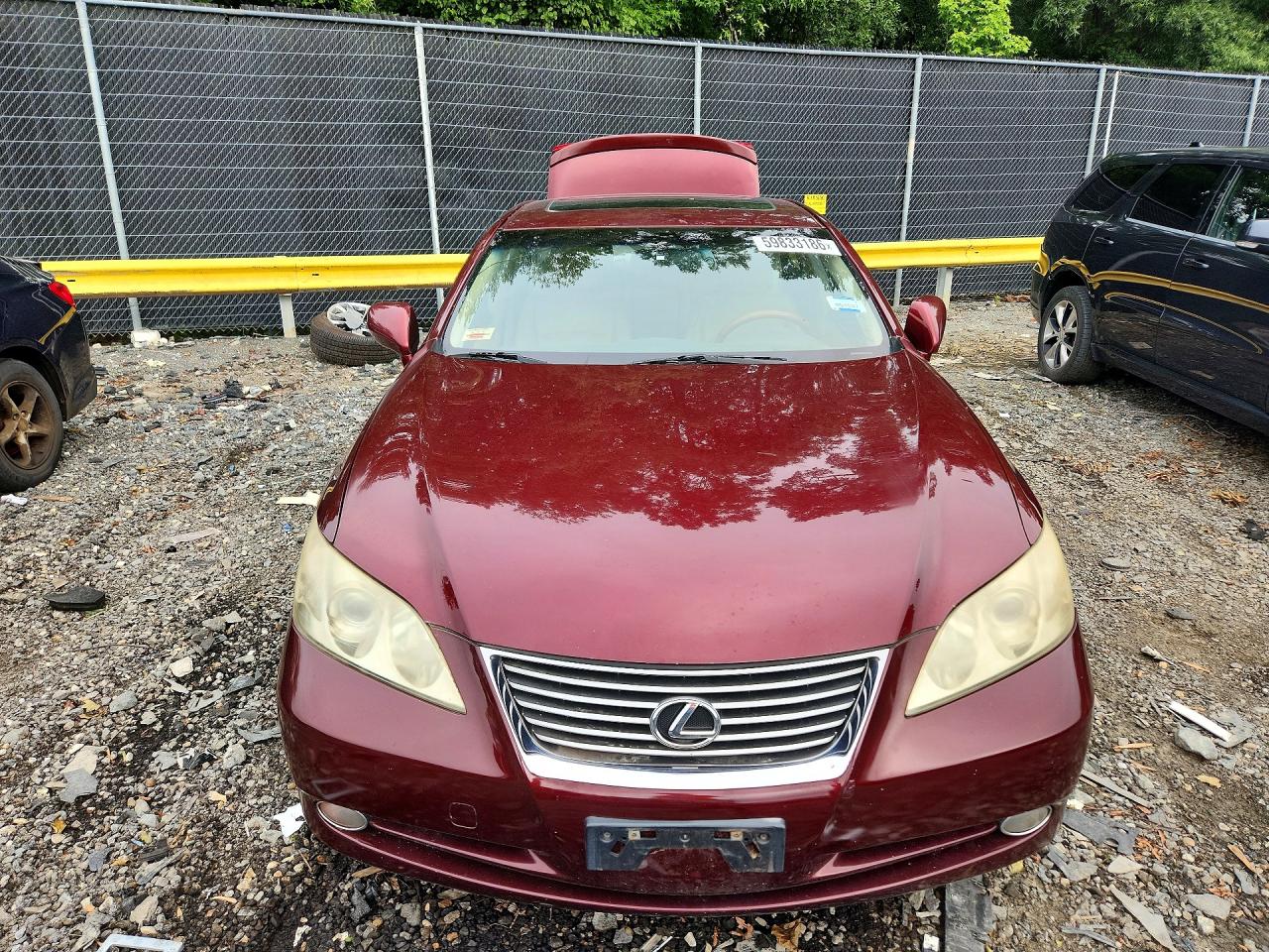 2007 Lexus Es 350 Burgundy vin: JTHBJ46G572107365