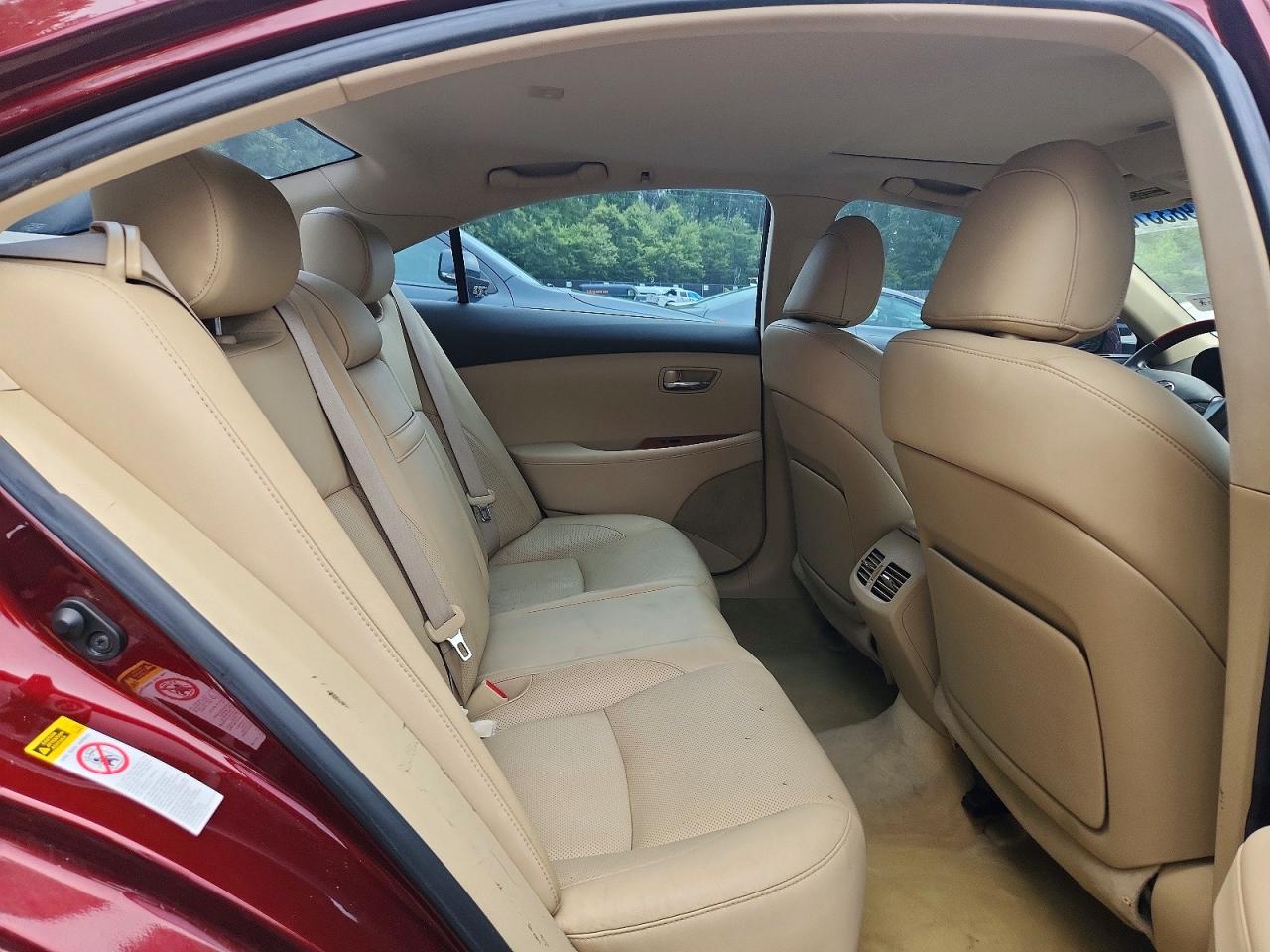 2007 Lexus Es 350 Burgundy vin: JTHBJ46G572107365
