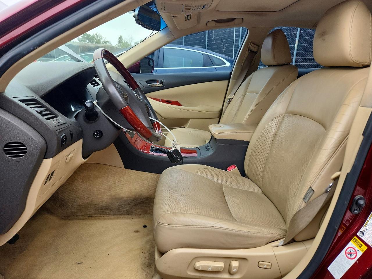 2007 Lexus Es 350 Burgundy vin: JTHBJ46G572107365