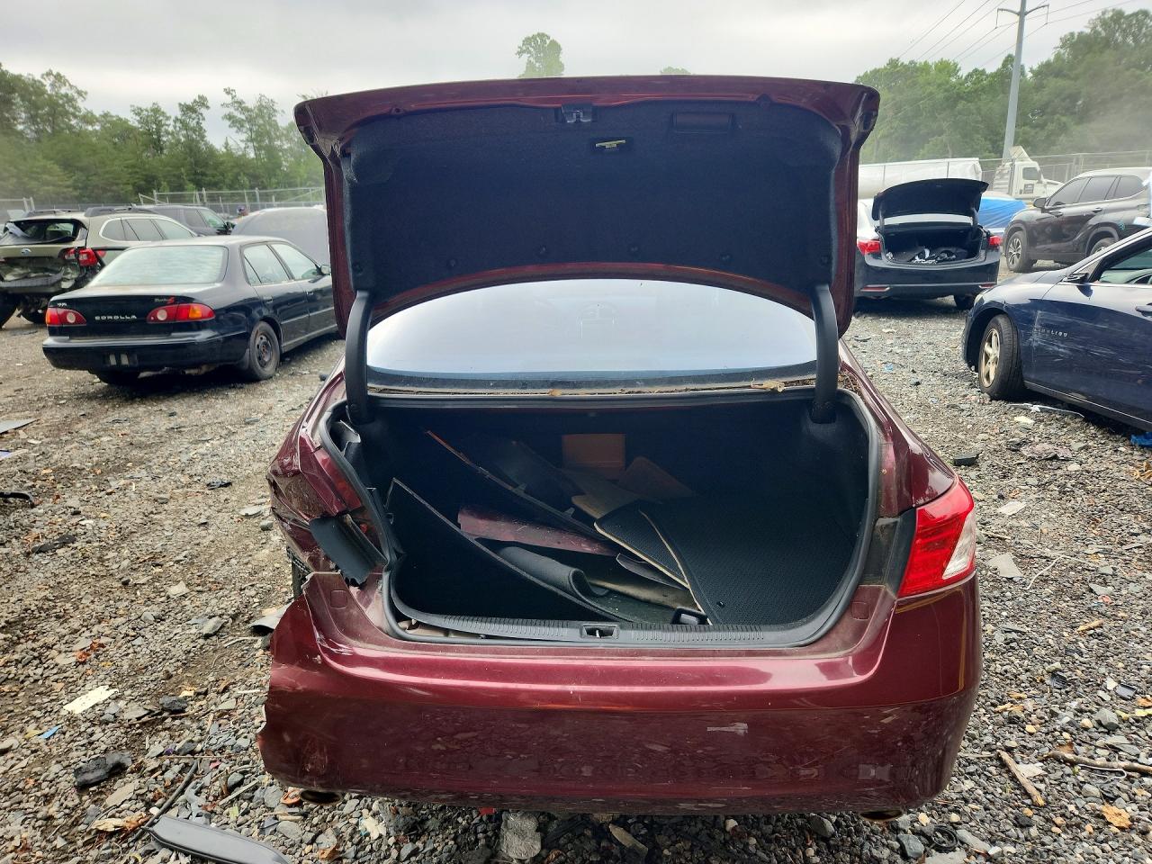 2007 Lexus Es 350 Burgundy vin: JTHBJ46G572107365