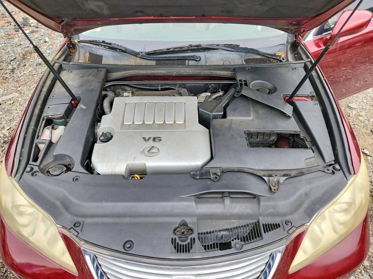 2007 Lexus Es 350 Burgundy vin: JTHBJ46G572107365