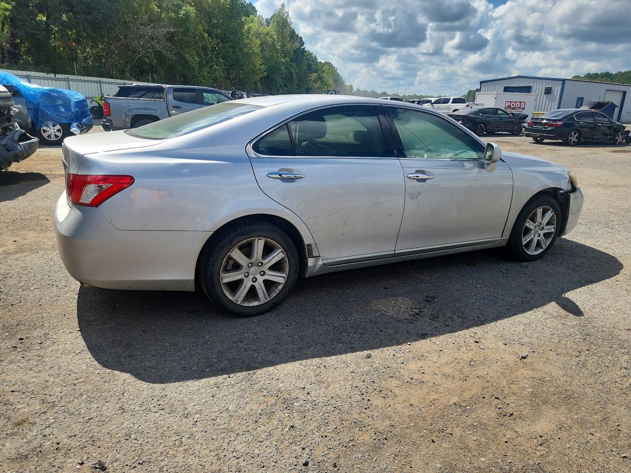 2007 Lexus Es 350 Silver vin: JTHBJ46G572109357