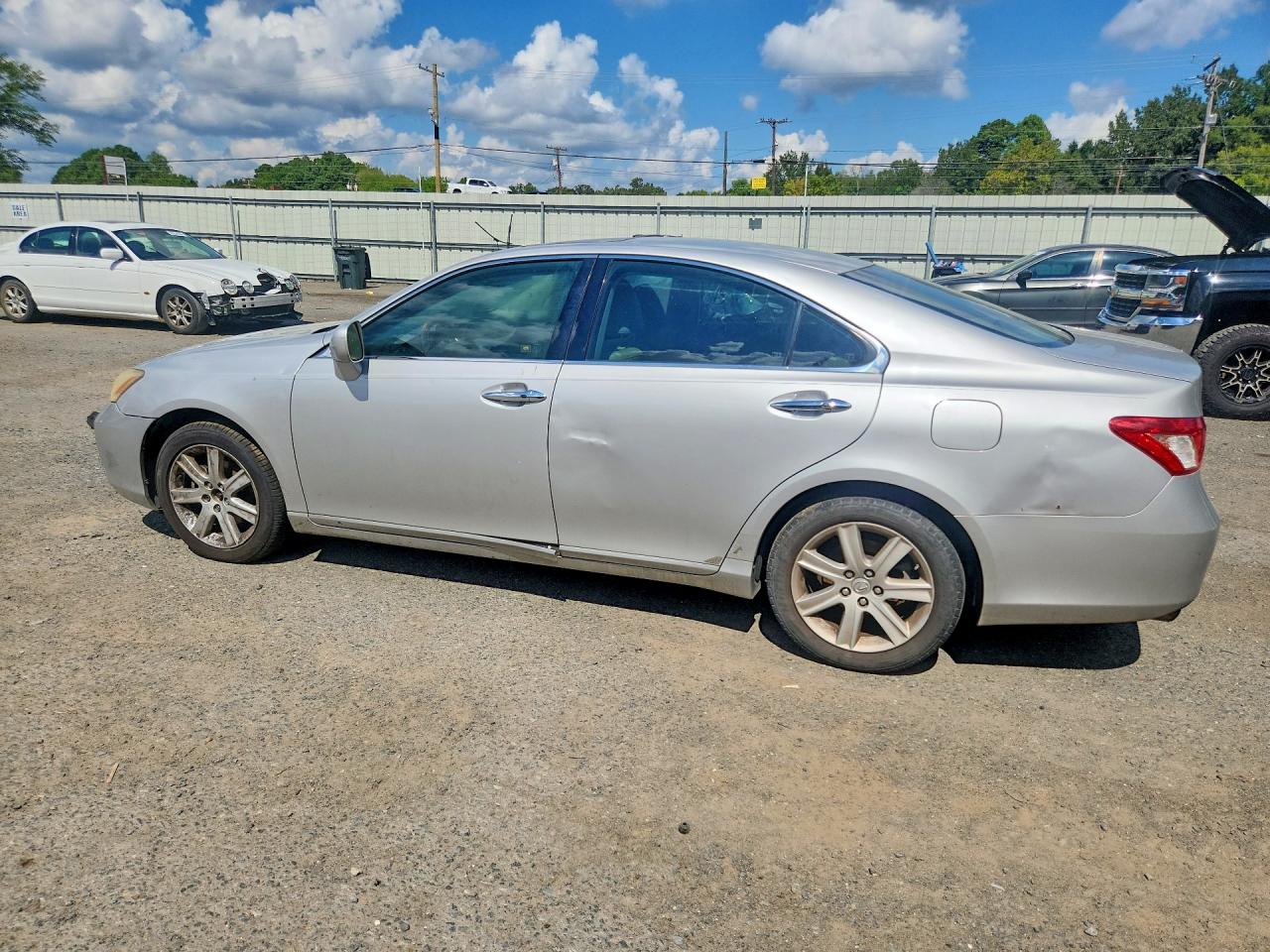2007 Lexus Es 350 Silver vin: JTHBJ46G572109357