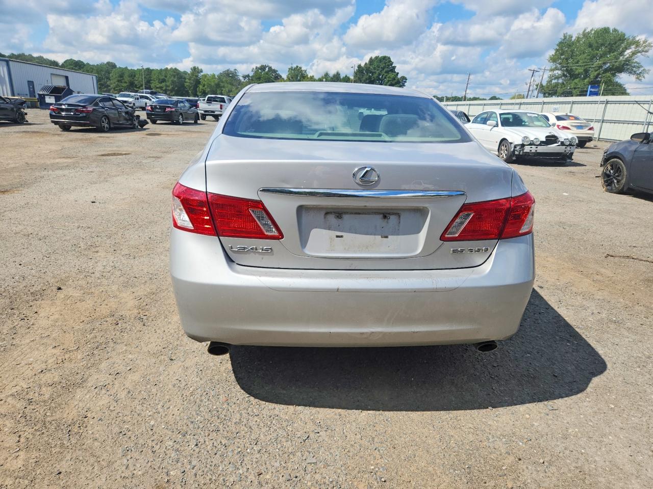 2007 Lexus Es 350 Silver vin: JTHBJ46G572109357