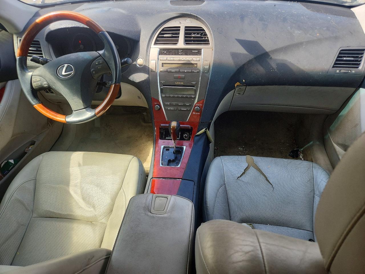 2007 Lexus Es 350 Silver vin: JTHBJ46G572109357