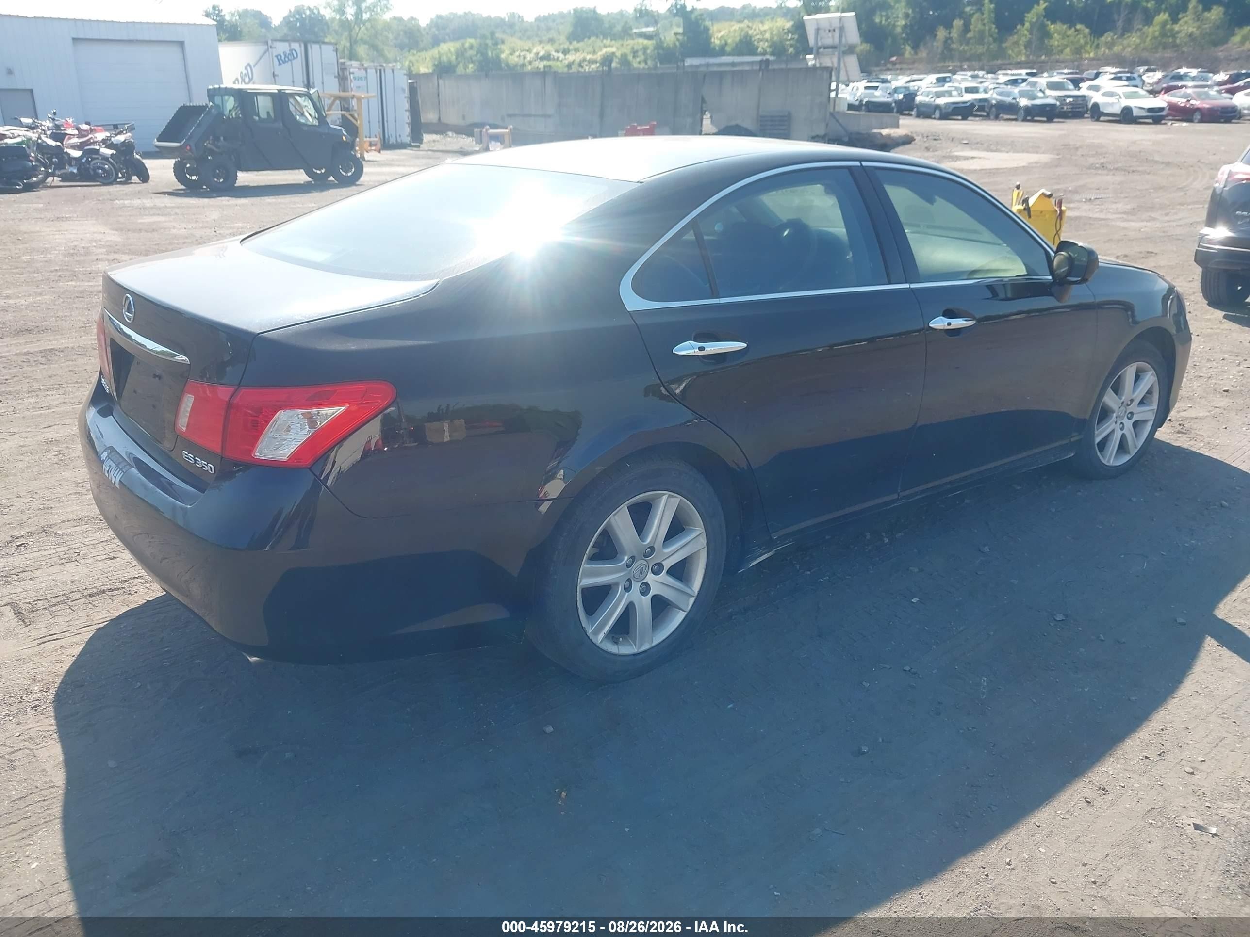 2007 Lexus Es 350 Черный vin: JTHBJ46G572122500