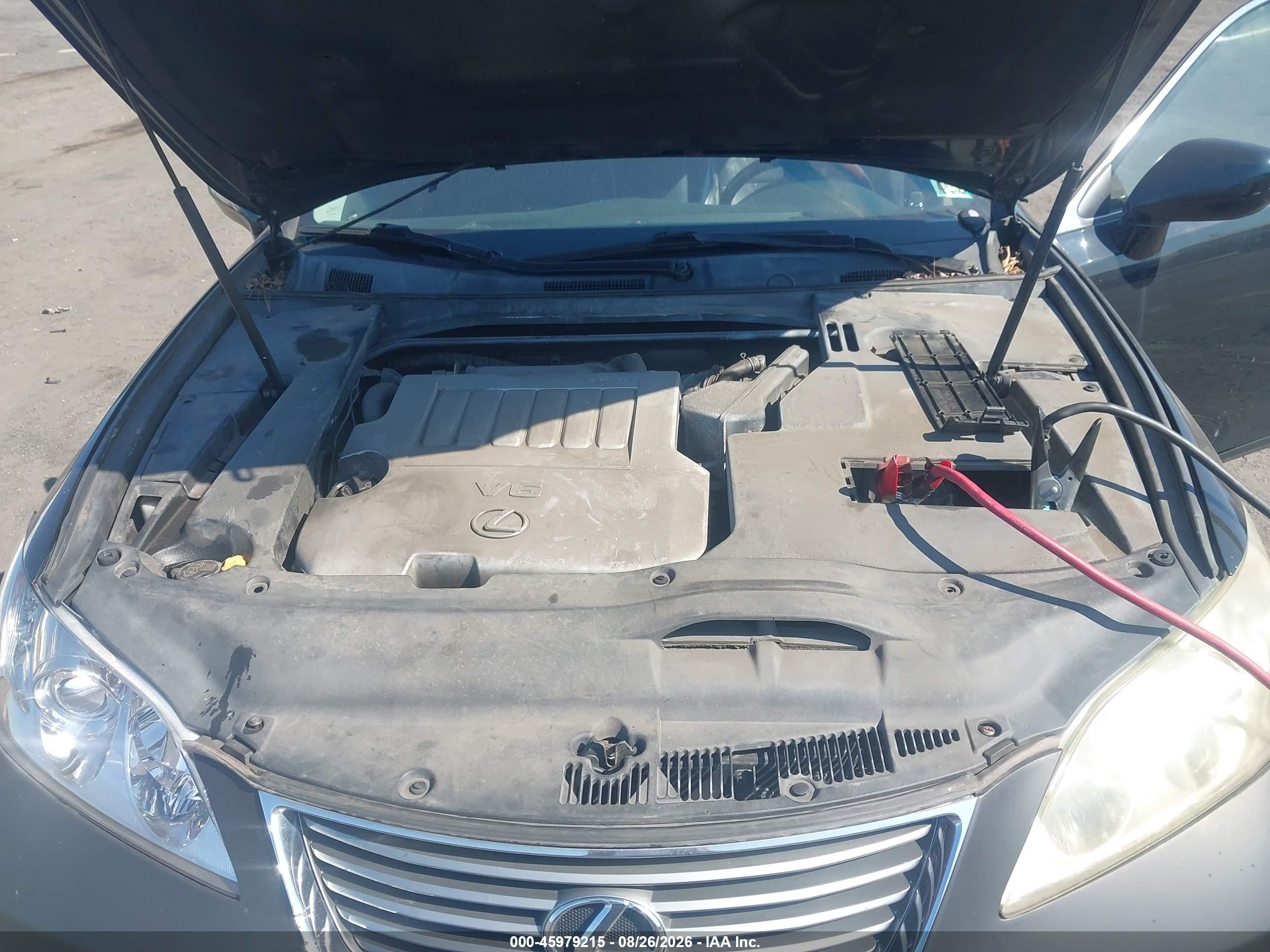 2007 Lexus Es 350 Черный vin: JTHBJ46G572122500
