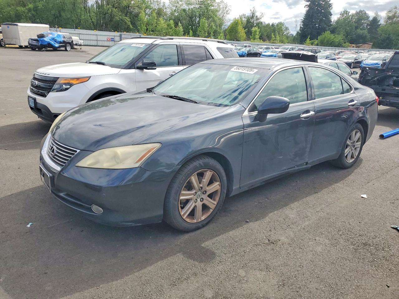 2007 Lexus Es 350 Gray vin: JTHBJ46G572124120