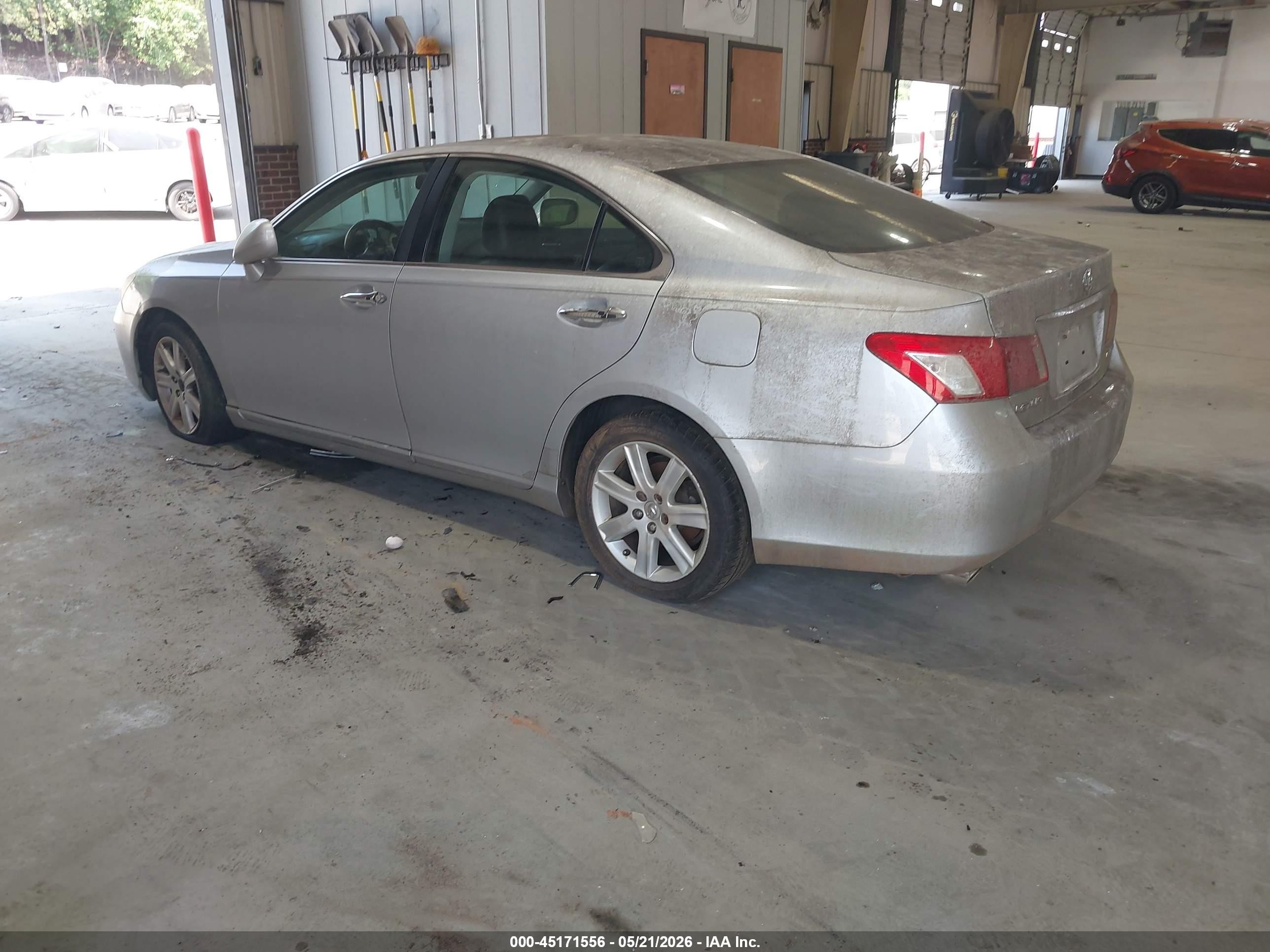 2007 Lexus Es 350   Silver vin: JTHBJ46G572129365