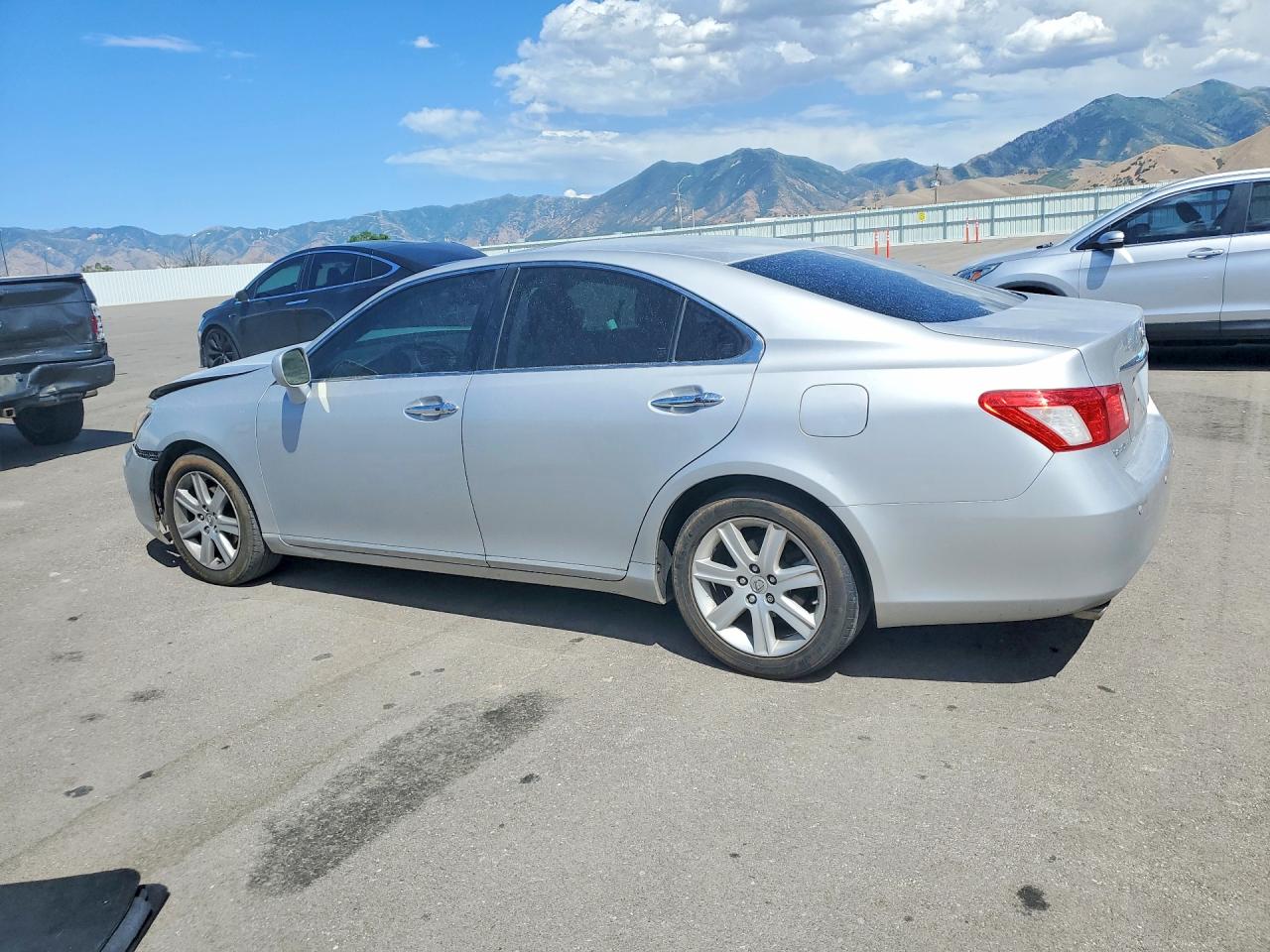 2007 Lexus Es 350 Silver vin: JTHBJ46G572136686