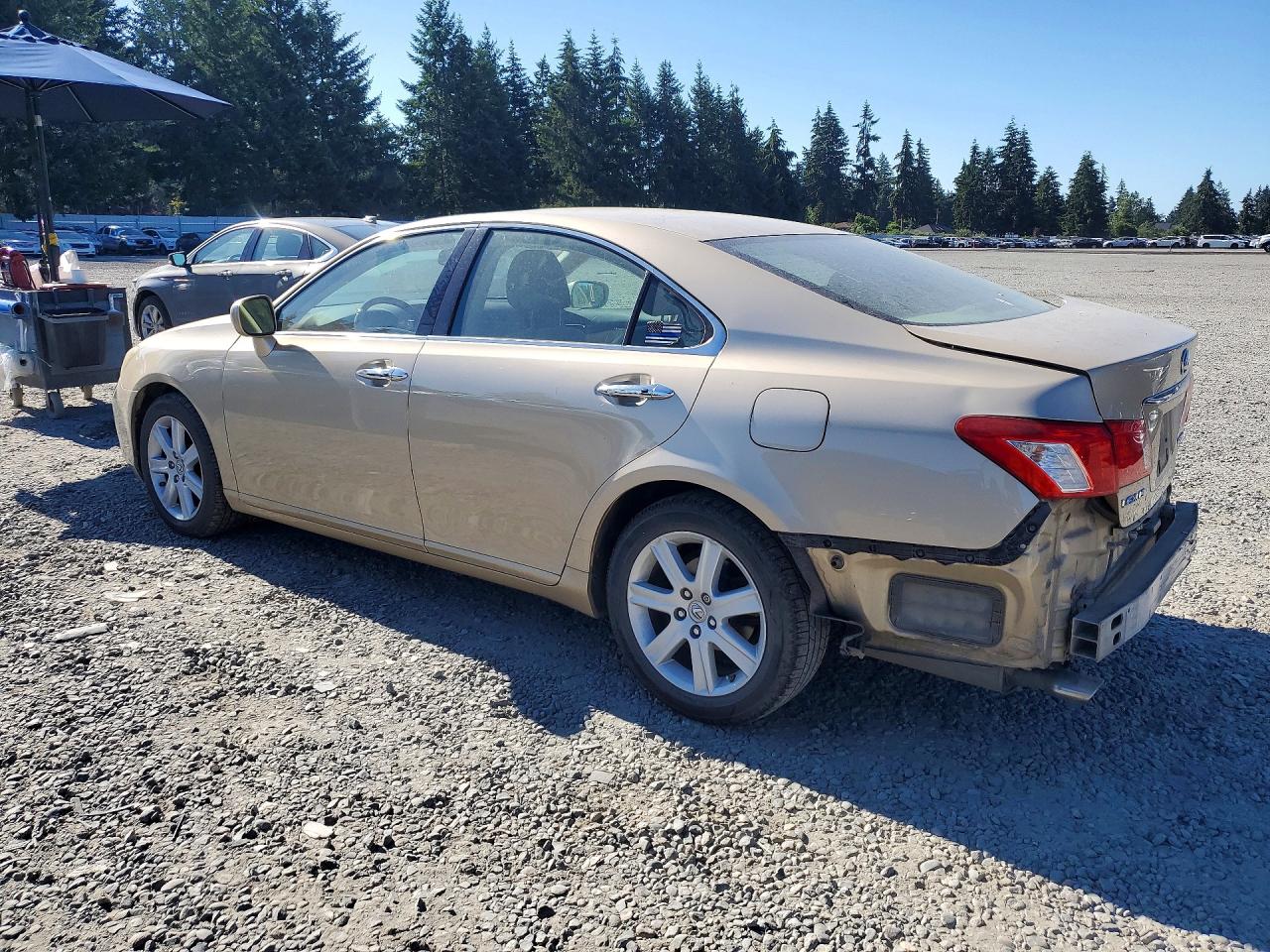 2007 Lexus Es 350 Gold vin: JTHBJ46G572146392