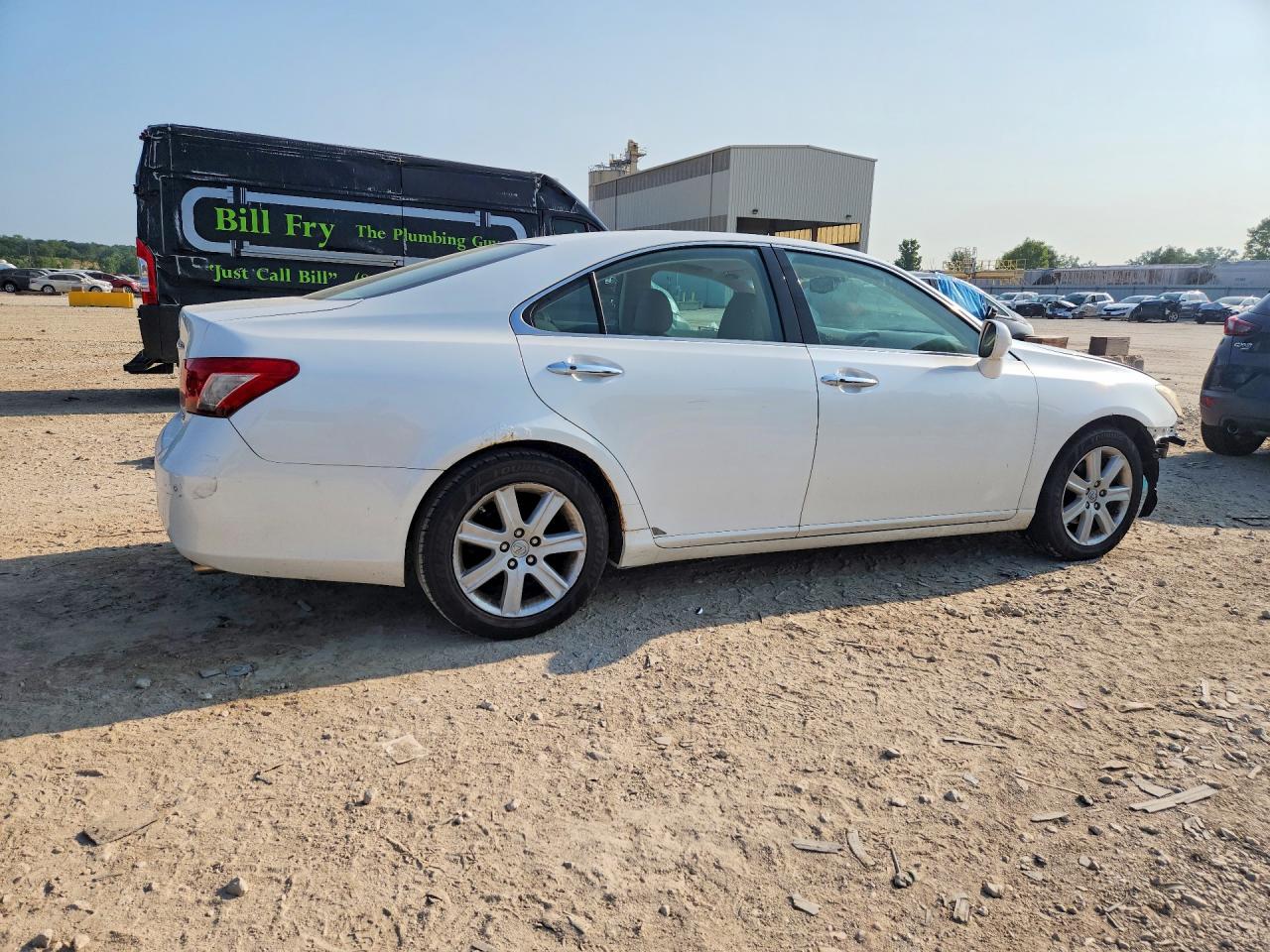 2007 Lexus Es 350 Белый vin: JTHBJ46G572146859