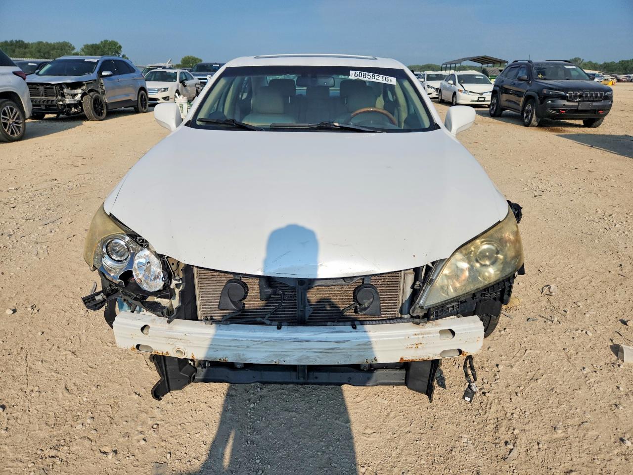 2007 Lexus Es 350 Белый vin: JTHBJ46G572146859