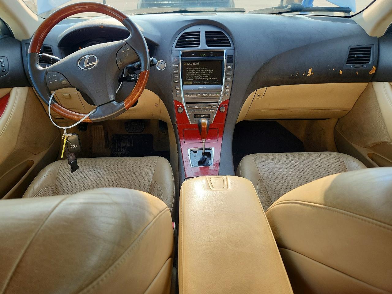 2007 Lexus Es 350 Белый vin: JTHBJ46G572146859