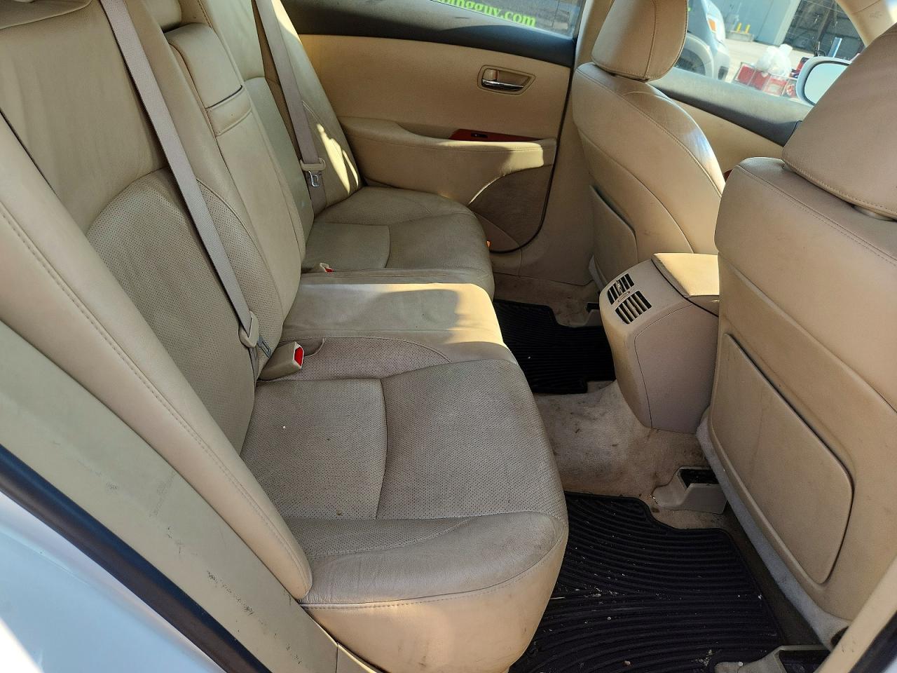 2007 Lexus Es 350 Белый vin: JTHBJ46G572146859