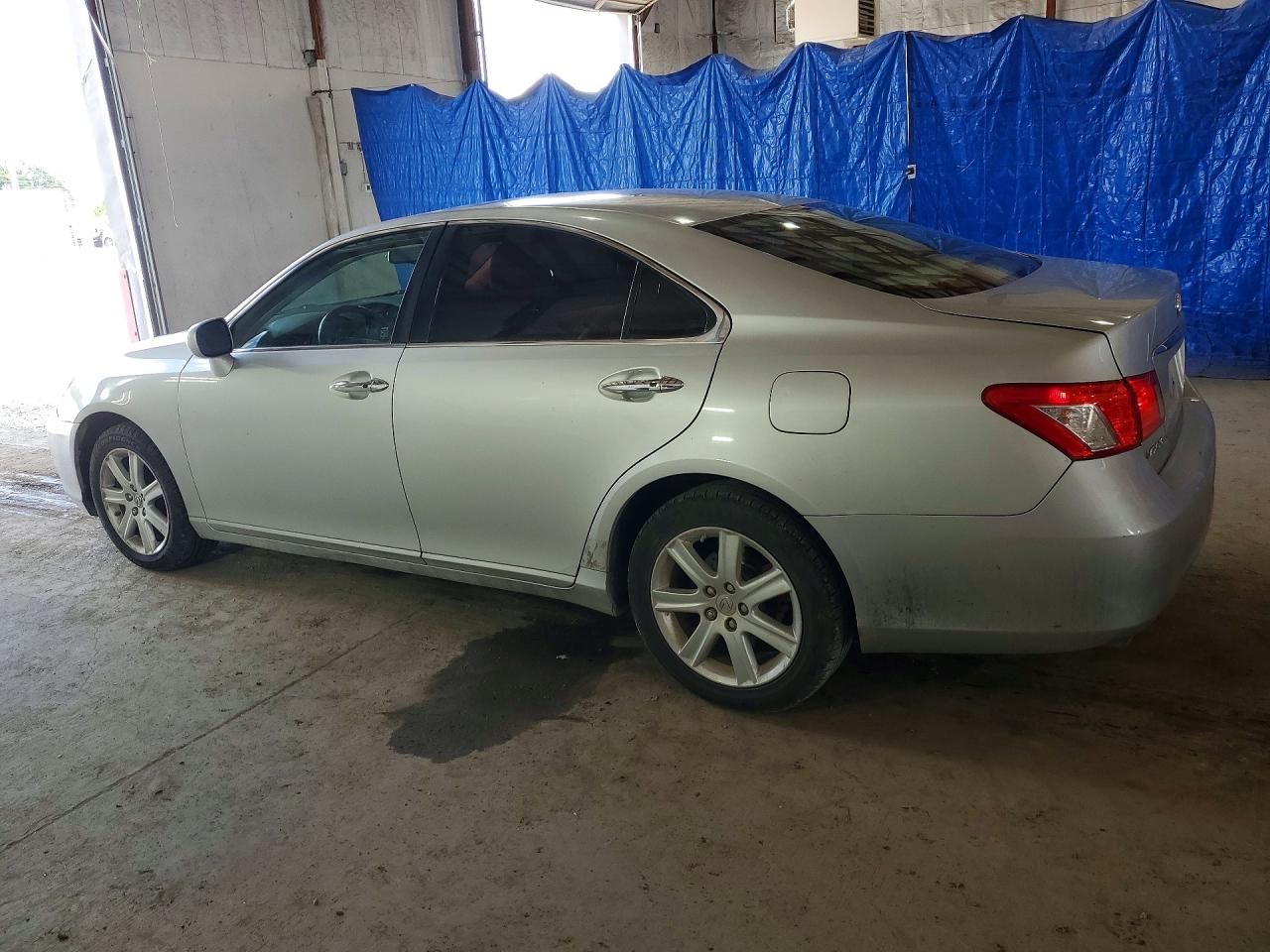 2008 Lexus Es 350 Silver vin: JTHBJ46G582156020