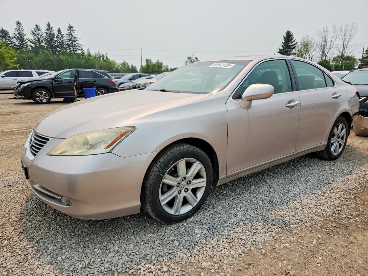 2008 Lexus Es 350 Gray vin: JTHBJ46G582157927