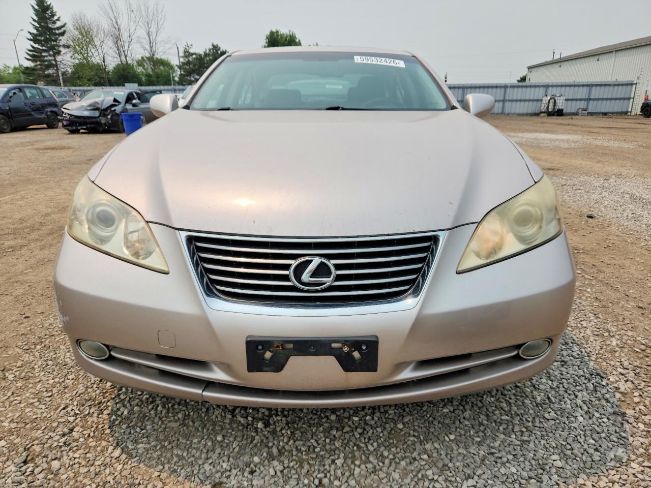 2008 Lexus Es 350 Gray vin: JTHBJ46G582157927