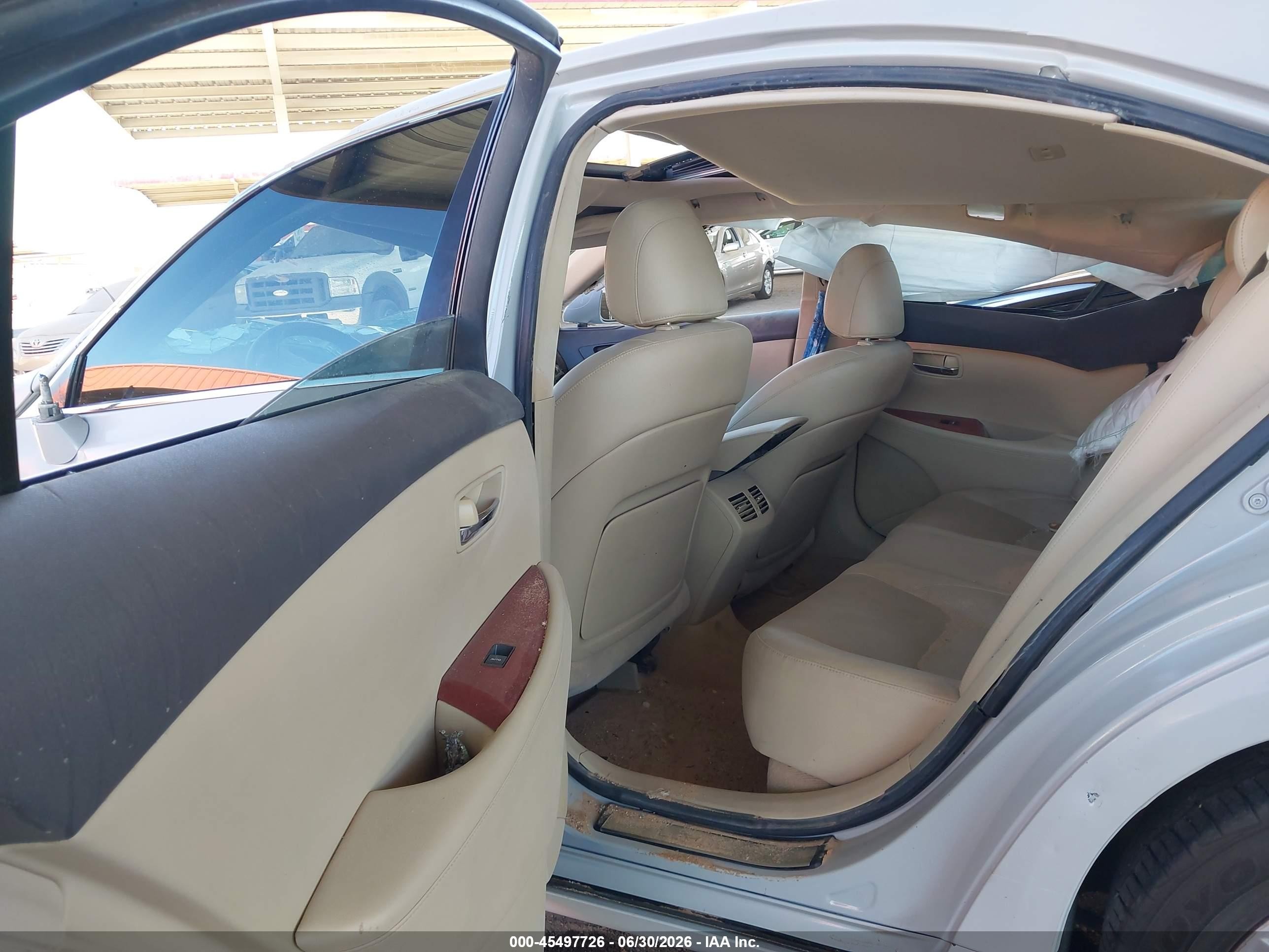 2008 Lexus Es 350   Gray vin: JTHBJ46G582159189