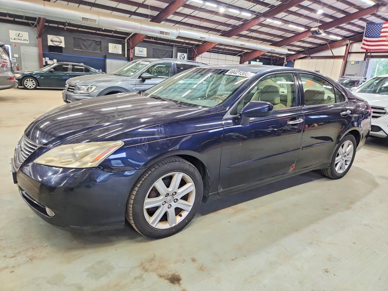 2008 Lexus Es 350 Blue vin: JTHBJ46G582169074
