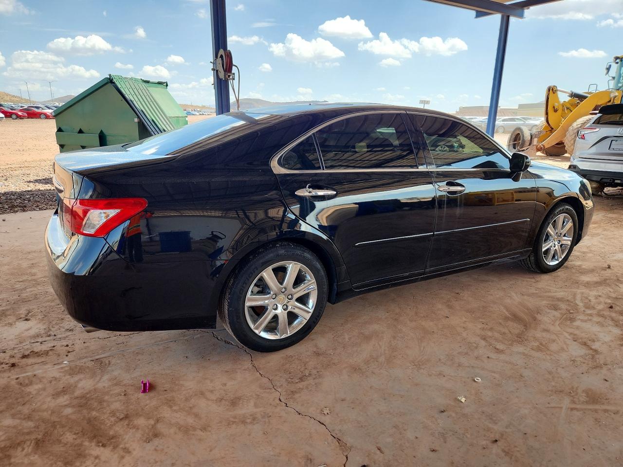 2008 Lexus Es 350 Black vin: JTHBJ46G582174422