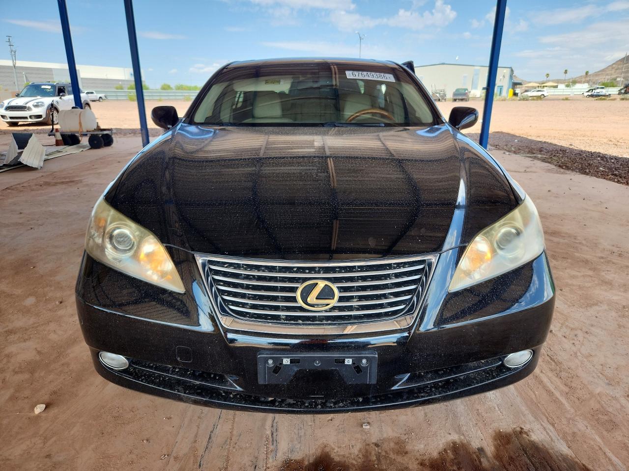 2008 Lexus Es 350 Black vin: JTHBJ46G582174422