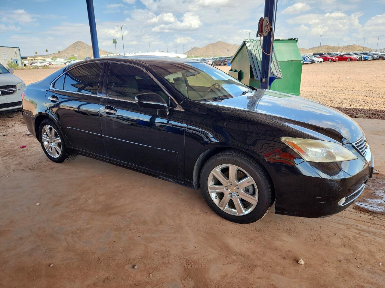 2008 Lexus Es 350 Black vin: JTHBJ46G582174422