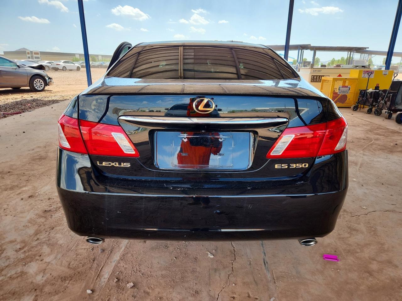 2008 Lexus Es 350 Black vin: JTHBJ46G582174422
