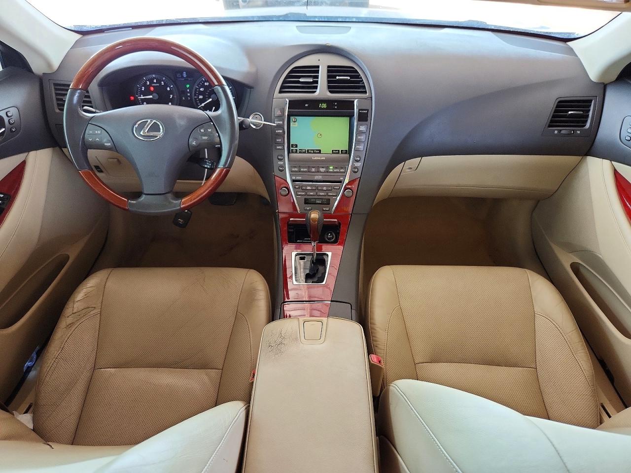 2008 Lexus Es 350 Black vin: JTHBJ46G582174422