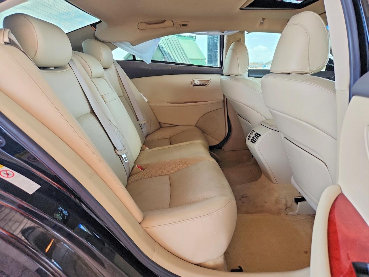 2008 Lexus Es 350 Black vin: JTHBJ46G582174422
