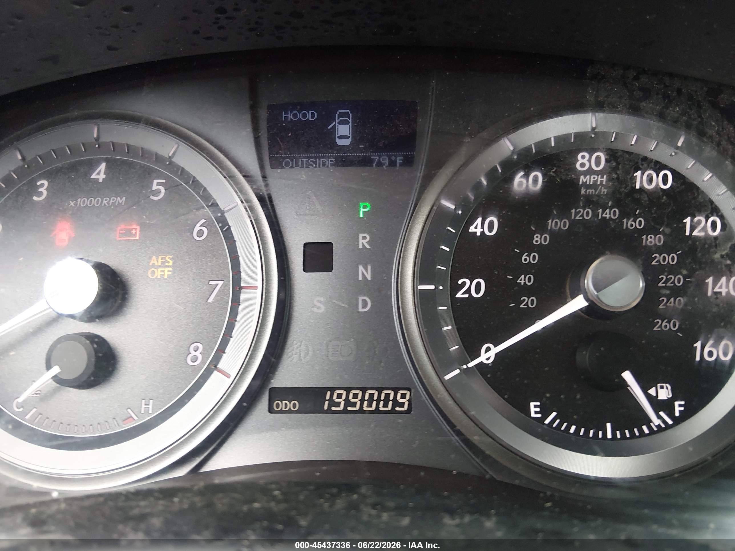 2008 Lexus Es 350   Gray vin: JTHBJ46G582176140