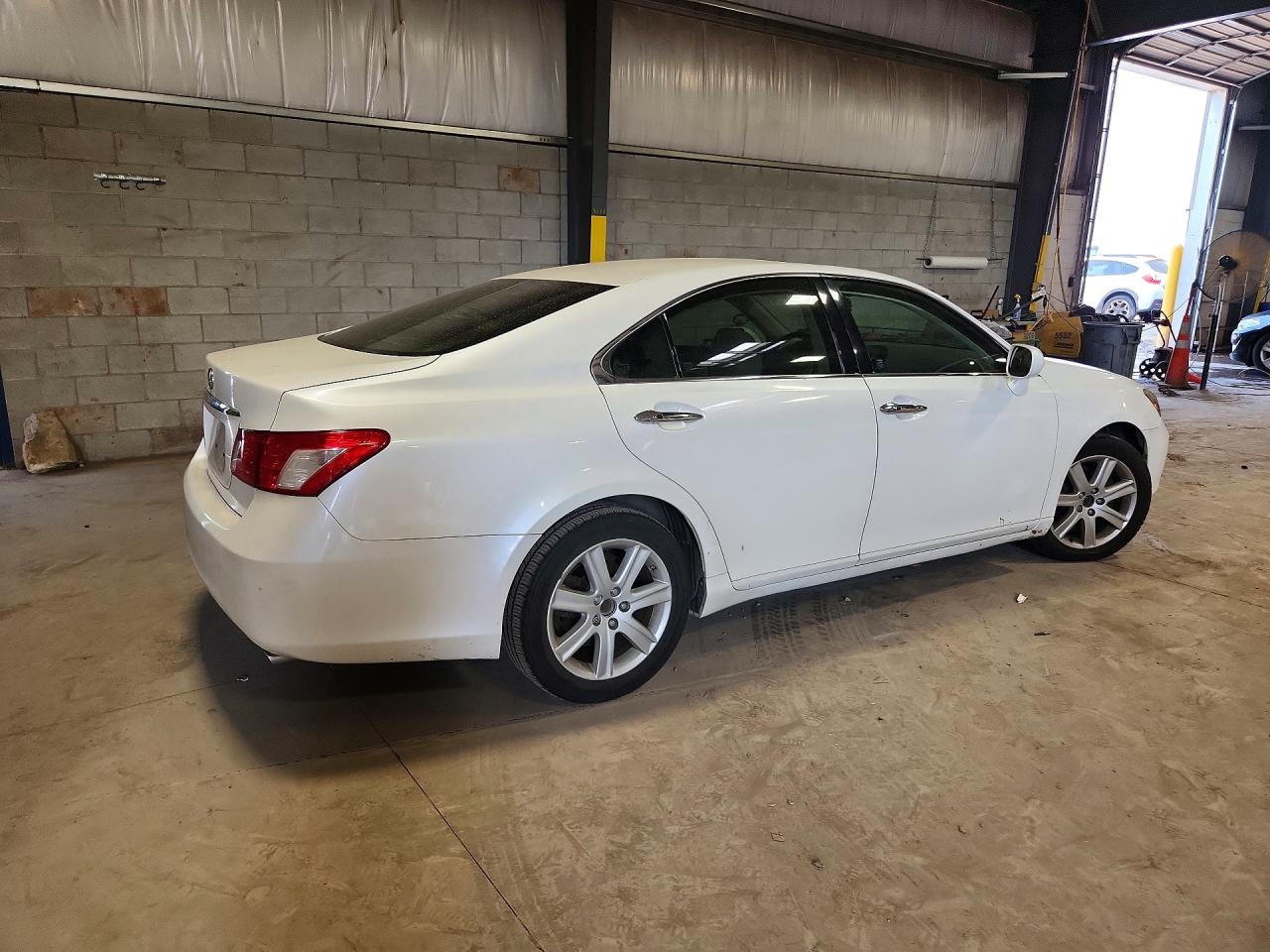 2008 Lexus Es 350 White vin: JTHBJ46G582179474