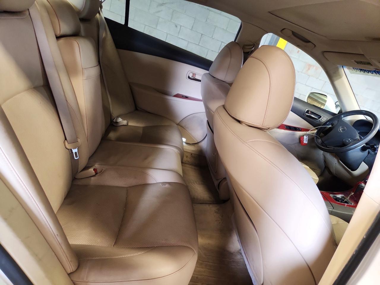 2008 Lexus Es 350 White vin: JTHBJ46G582179474