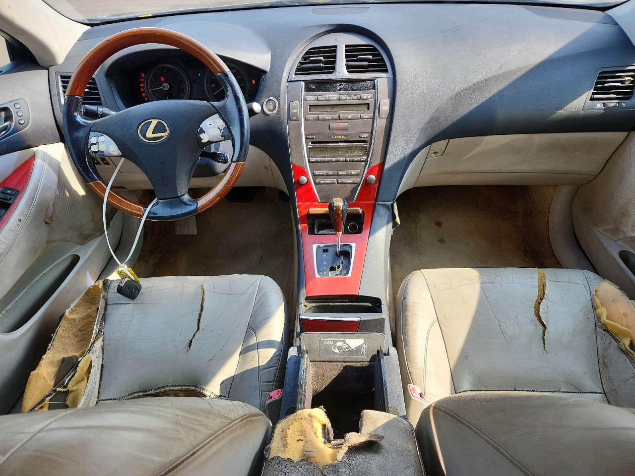 2008 Lexus Es 350 Charcoal vin: JTHBJ46G582190118