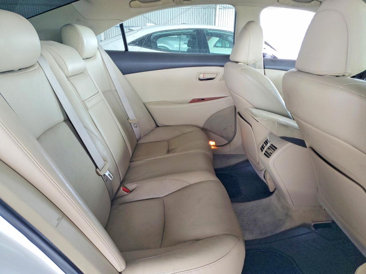 2008 Lexus Es 350 White vin: JTHBJ46G582197795