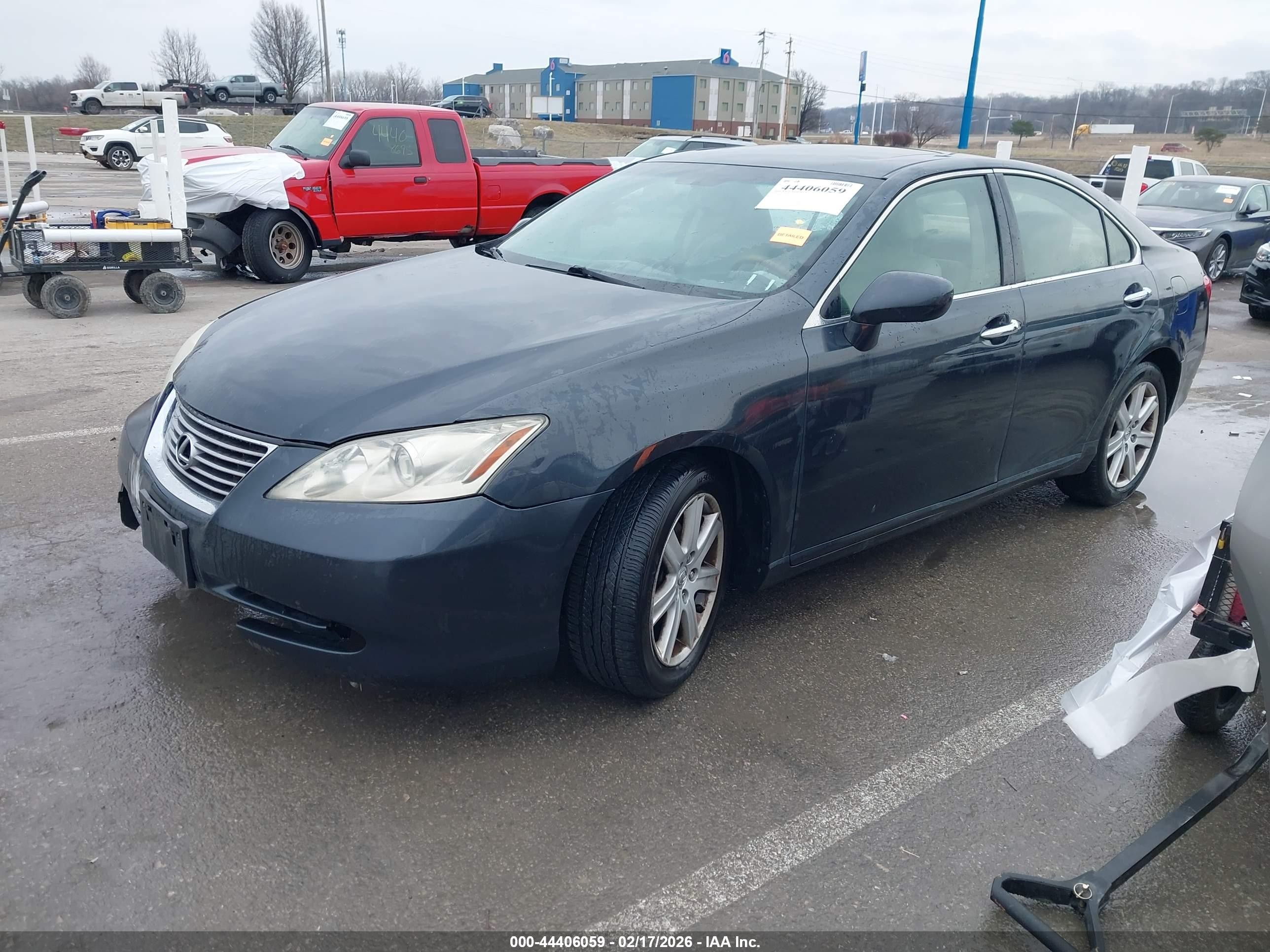 2008 Lexus Es 350   Gray vin: JTHBJ46G582202056