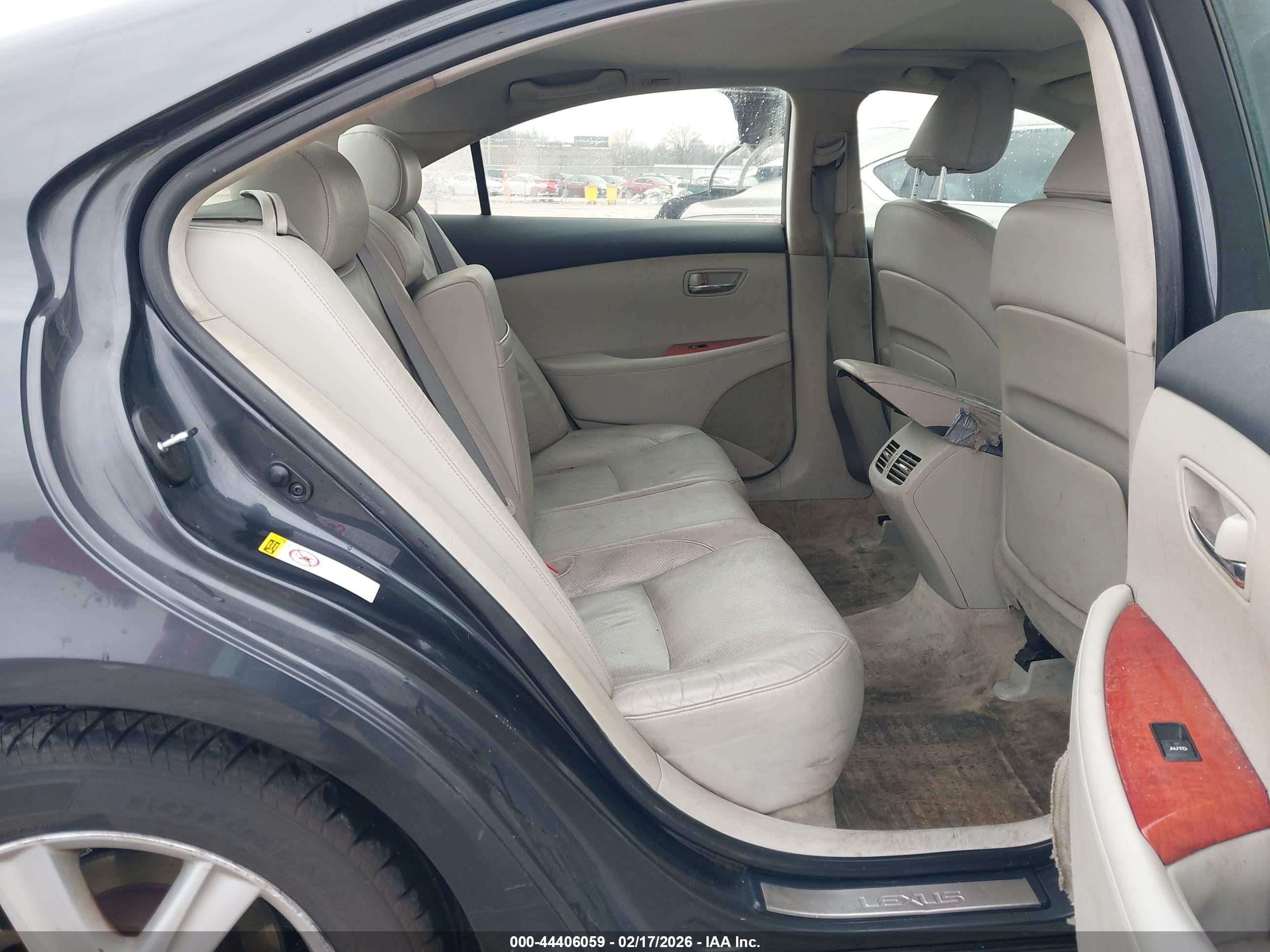 2008 Lexus Es 350   Gray vin: JTHBJ46G582202056