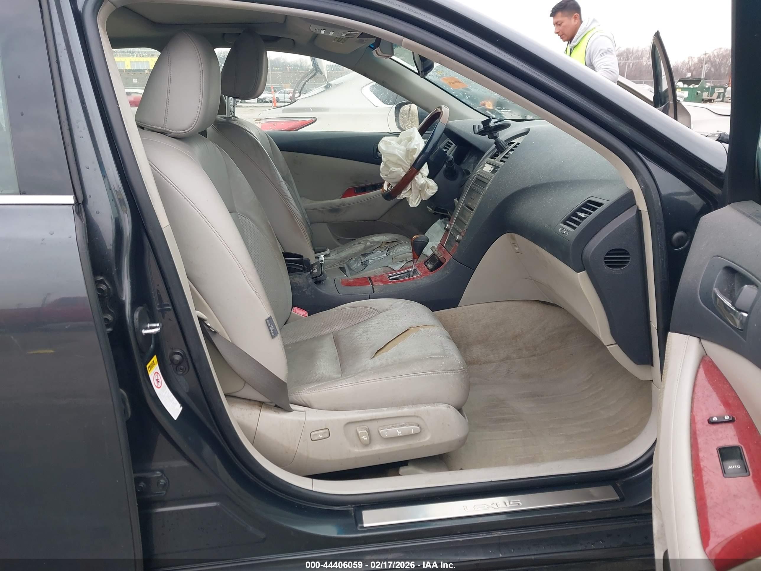 2008 Lexus Es 350   Gray vin: JTHBJ46G582202056