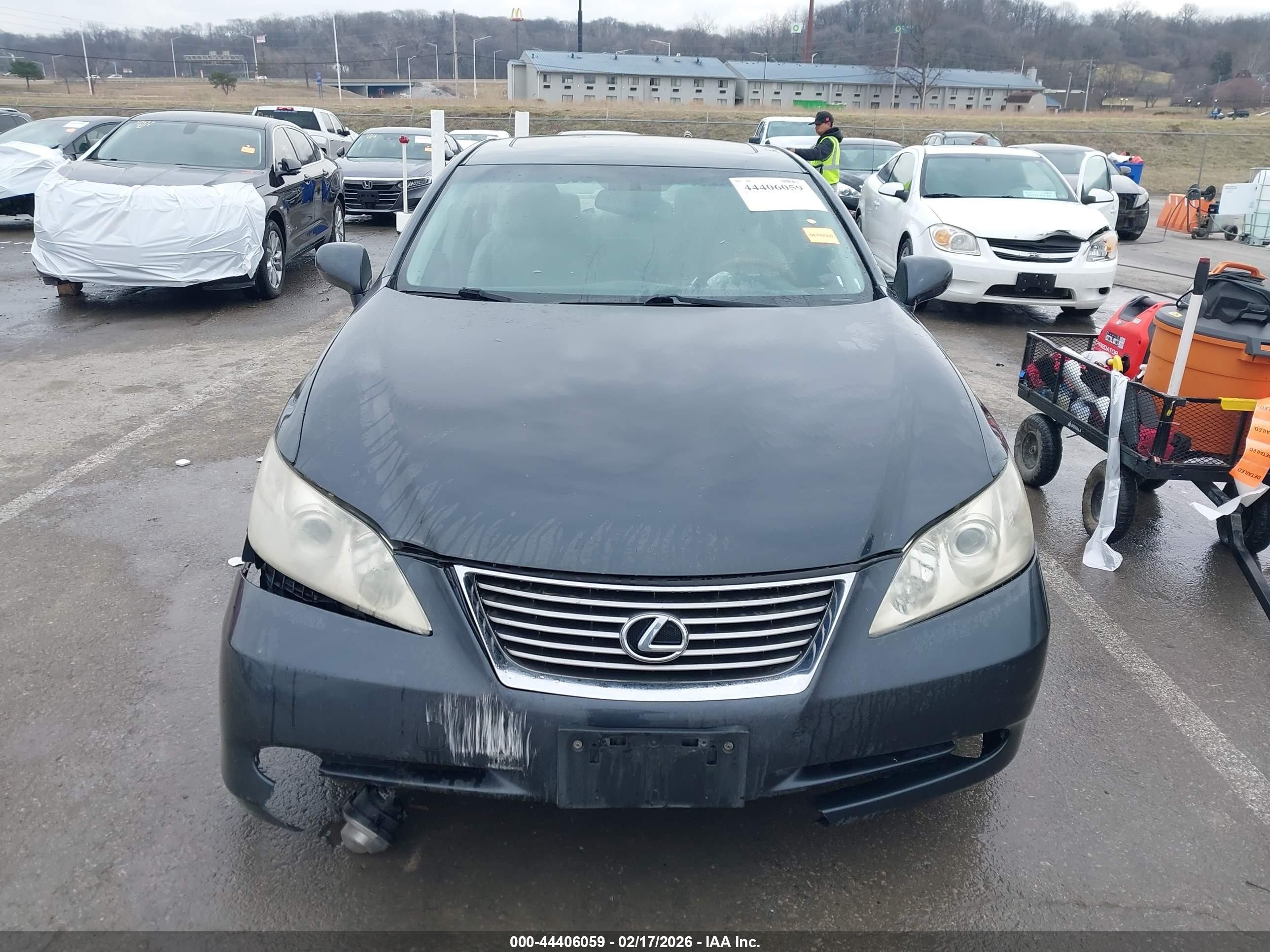 2008 Lexus Es 350   Gray vin: JTHBJ46G582202056