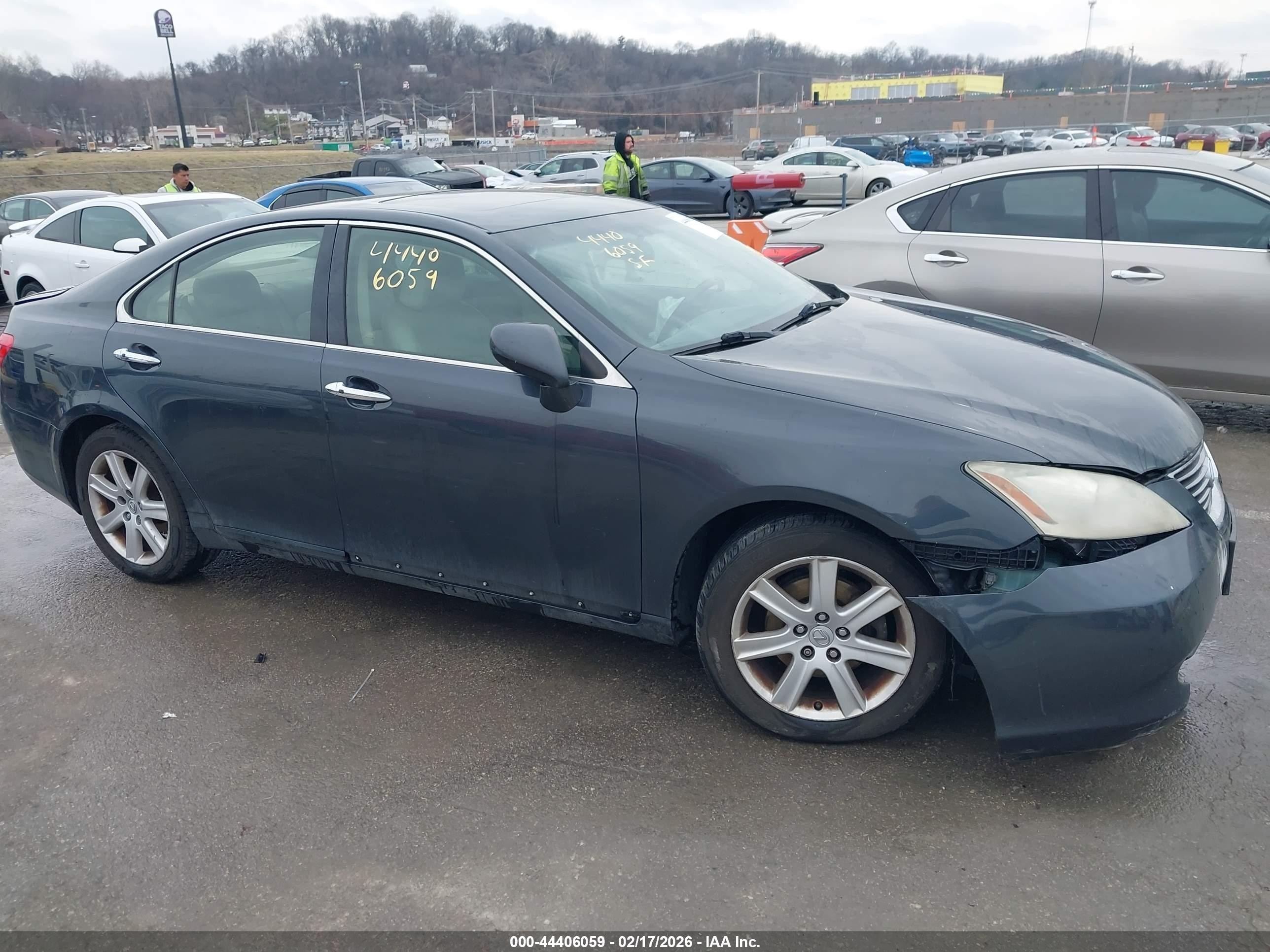 2008 Lexus Es 350   Gray vin: JTHBJ46G582202056