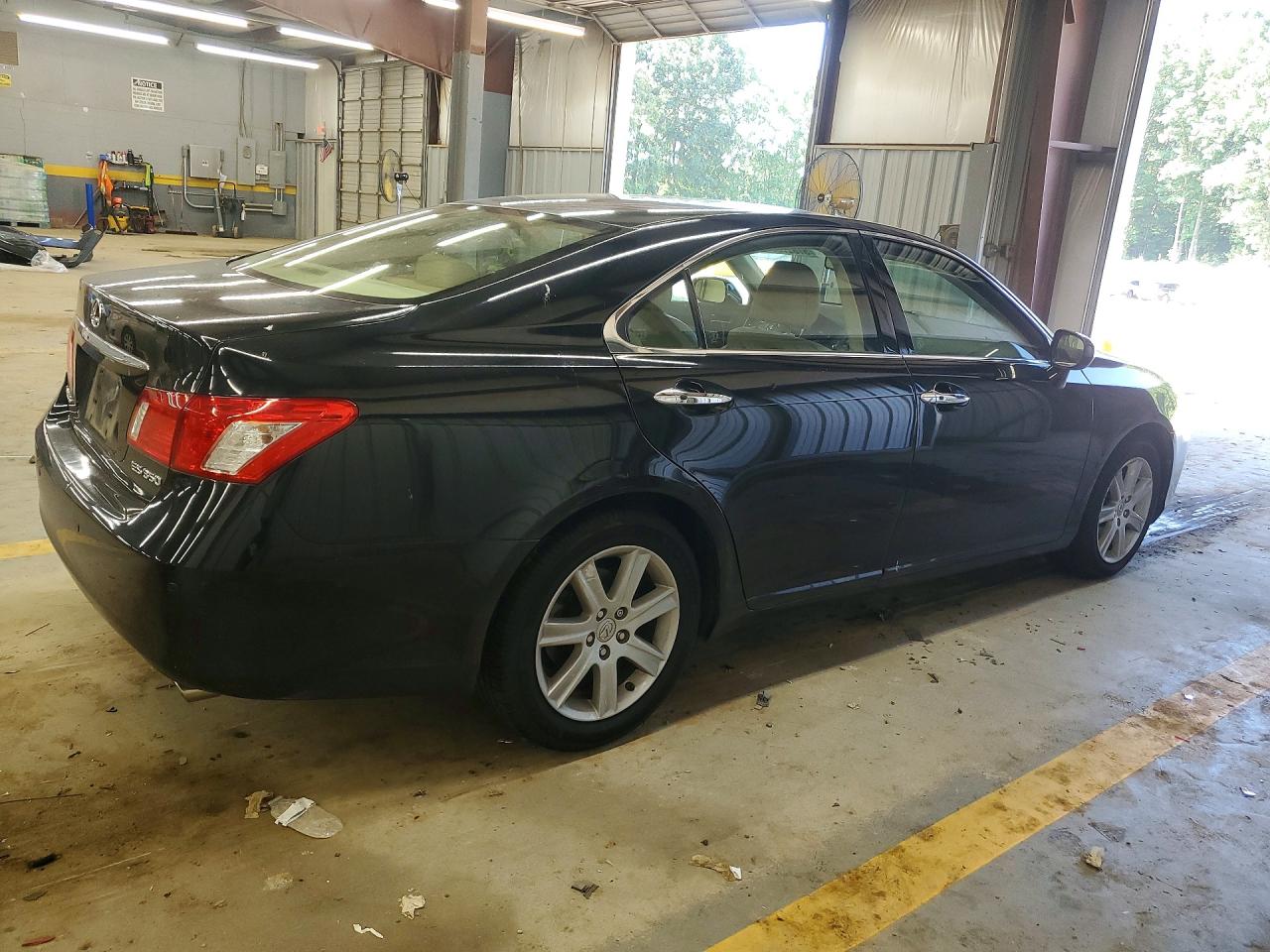2008 Lexus Es 350 Black vin: JTHBJ46G582204194