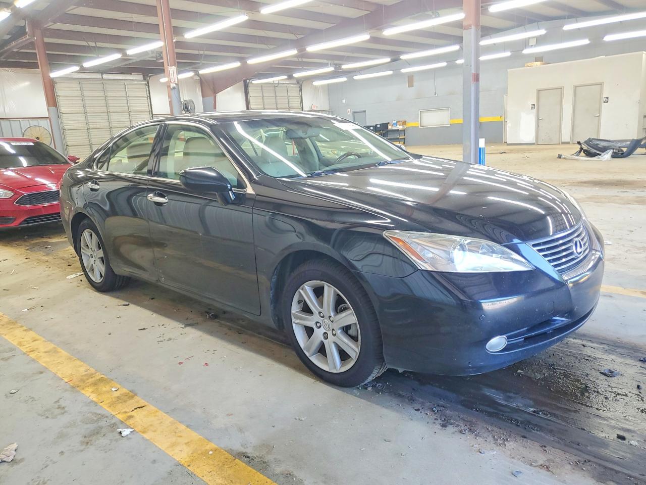 2008 Lexus Es 350 Black vin: JTHBJ46G582204194