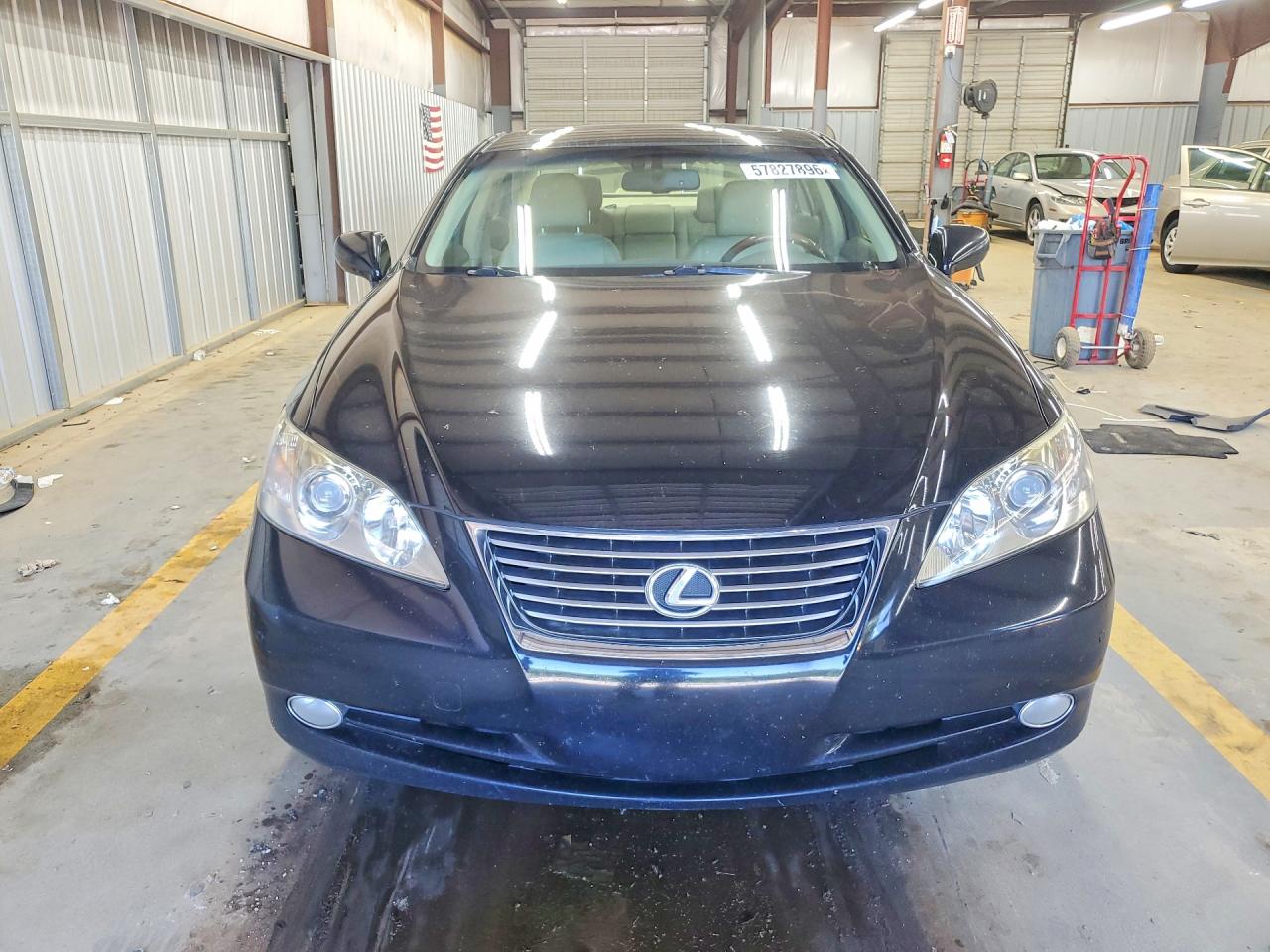 2008 Lexus Es 350 Black vin: JTHBJ46G582204194