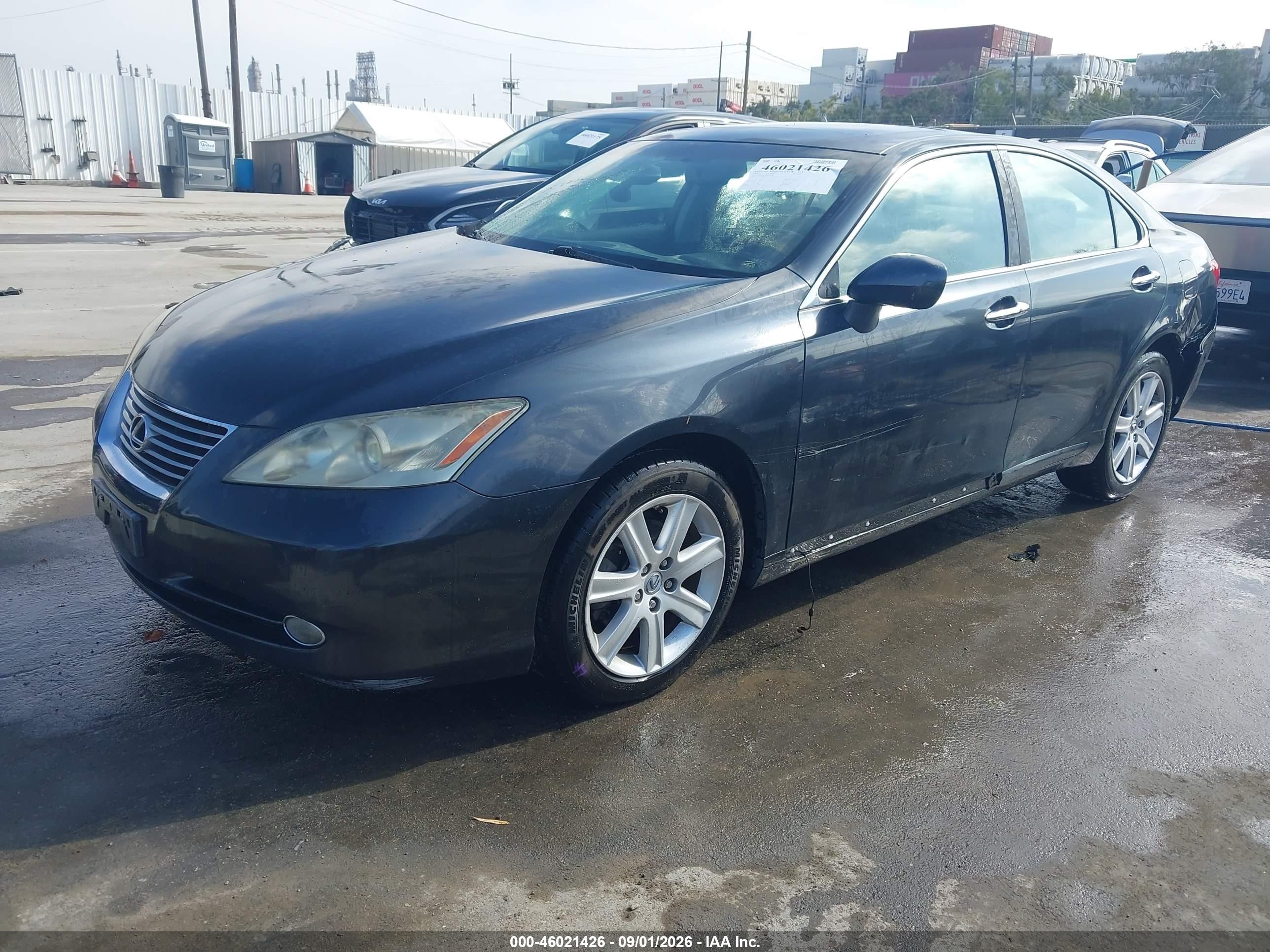 2008 Lexus Es 350 Gray vin: JTHBJ46G582207368
