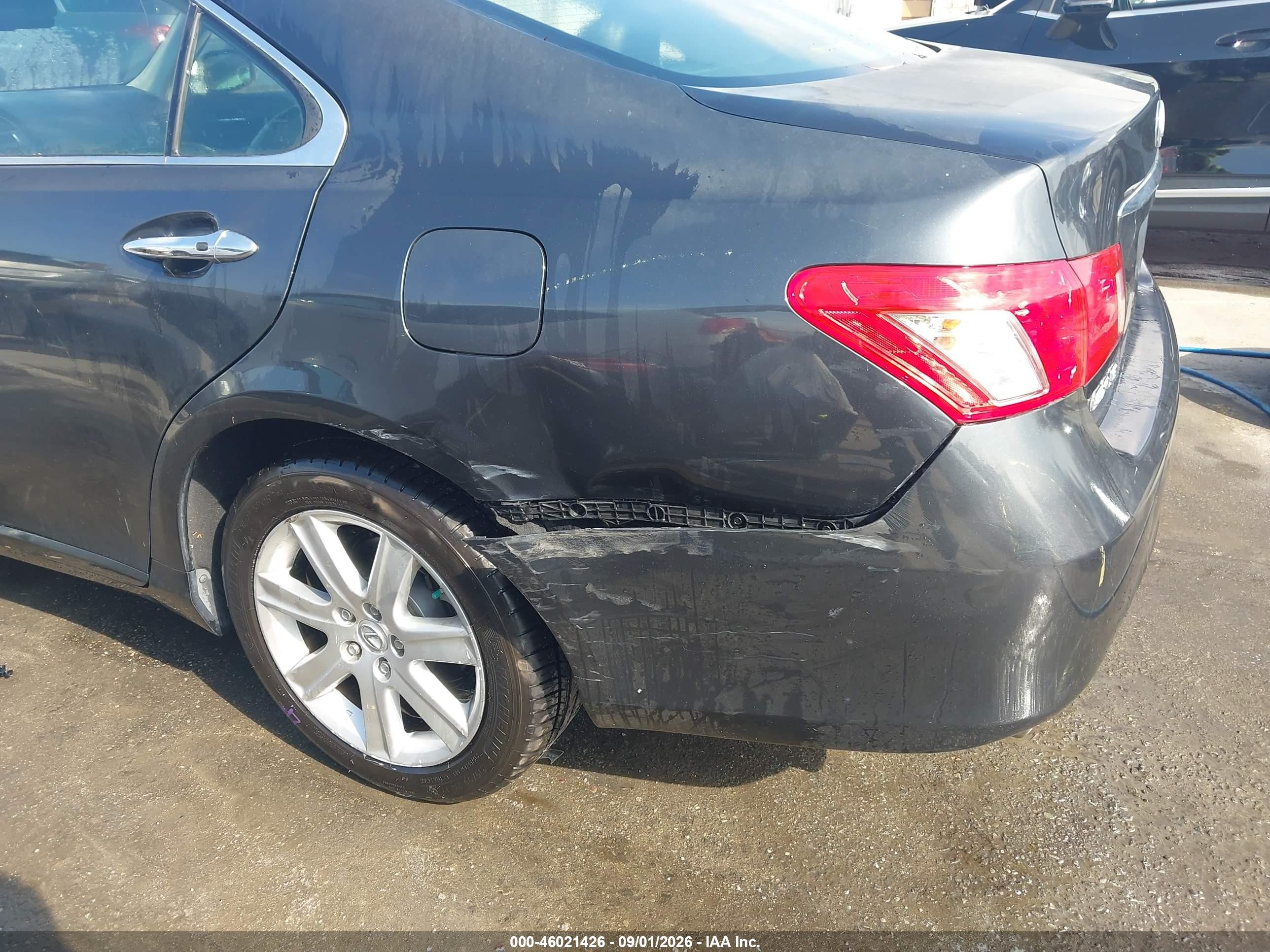 2008 Lexus Es 350 Gray vin: JTHBJ46G582207368