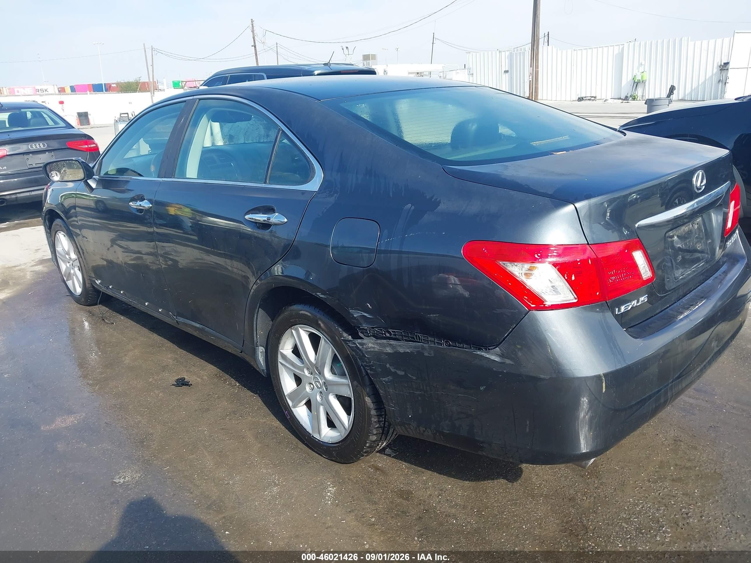 2008 Lexus Es 350 Gray vin: JTHBJ46G582207368