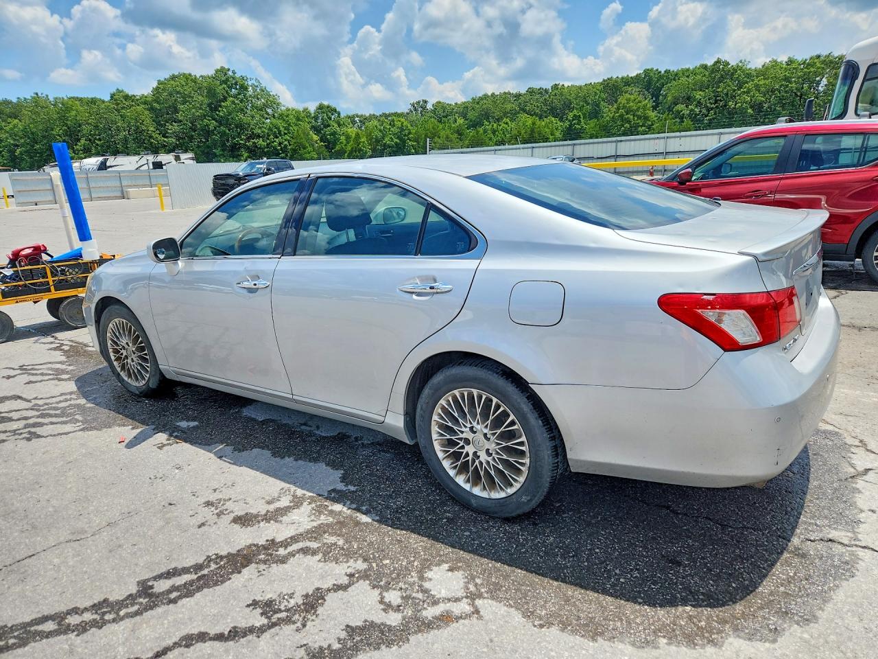 2008 Lexus Es 350 Silver vin: JTHBJ46G582211453