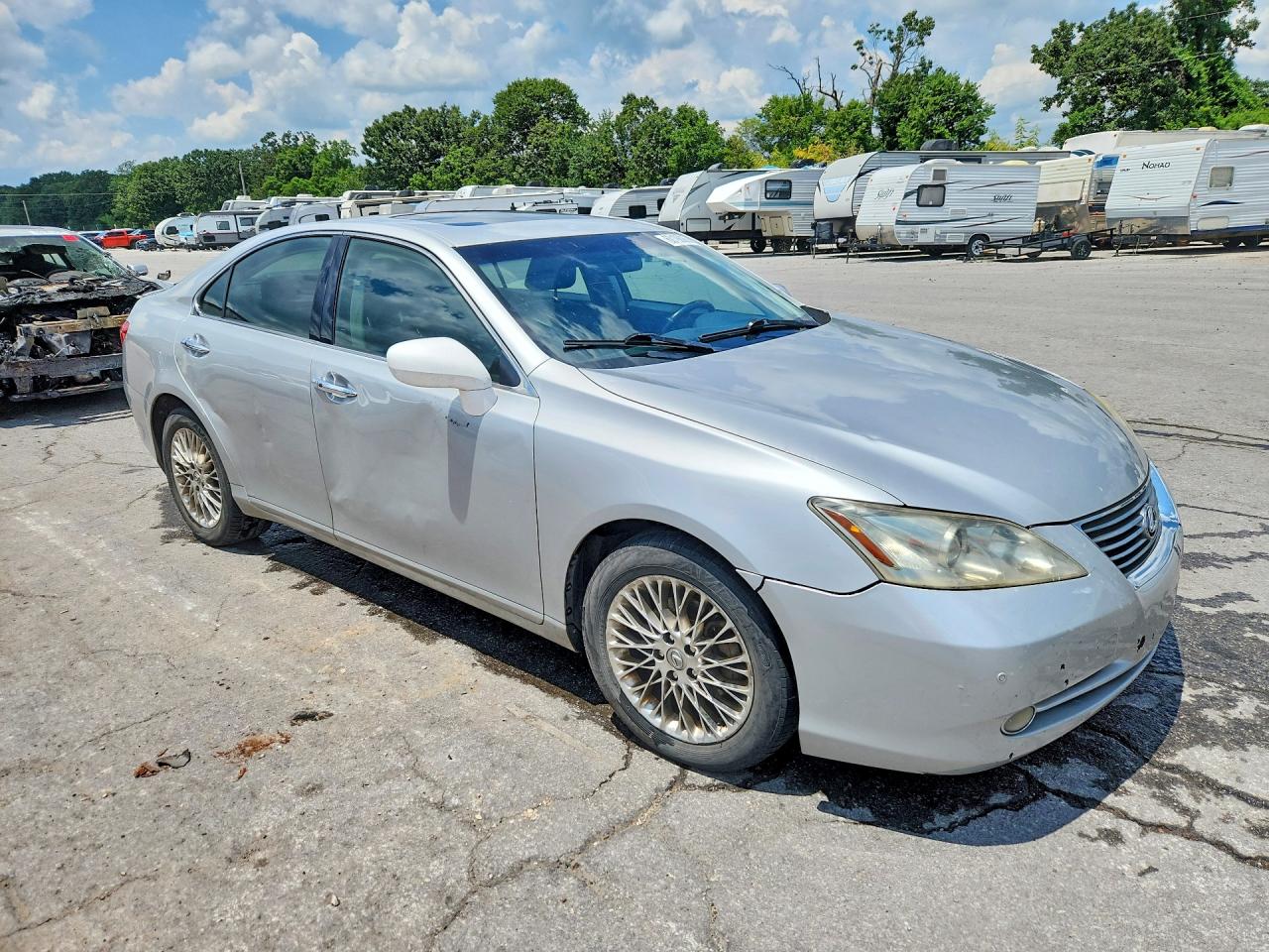 2008 Lexus Es 350 Silver vin: JTHBJ46G582211453